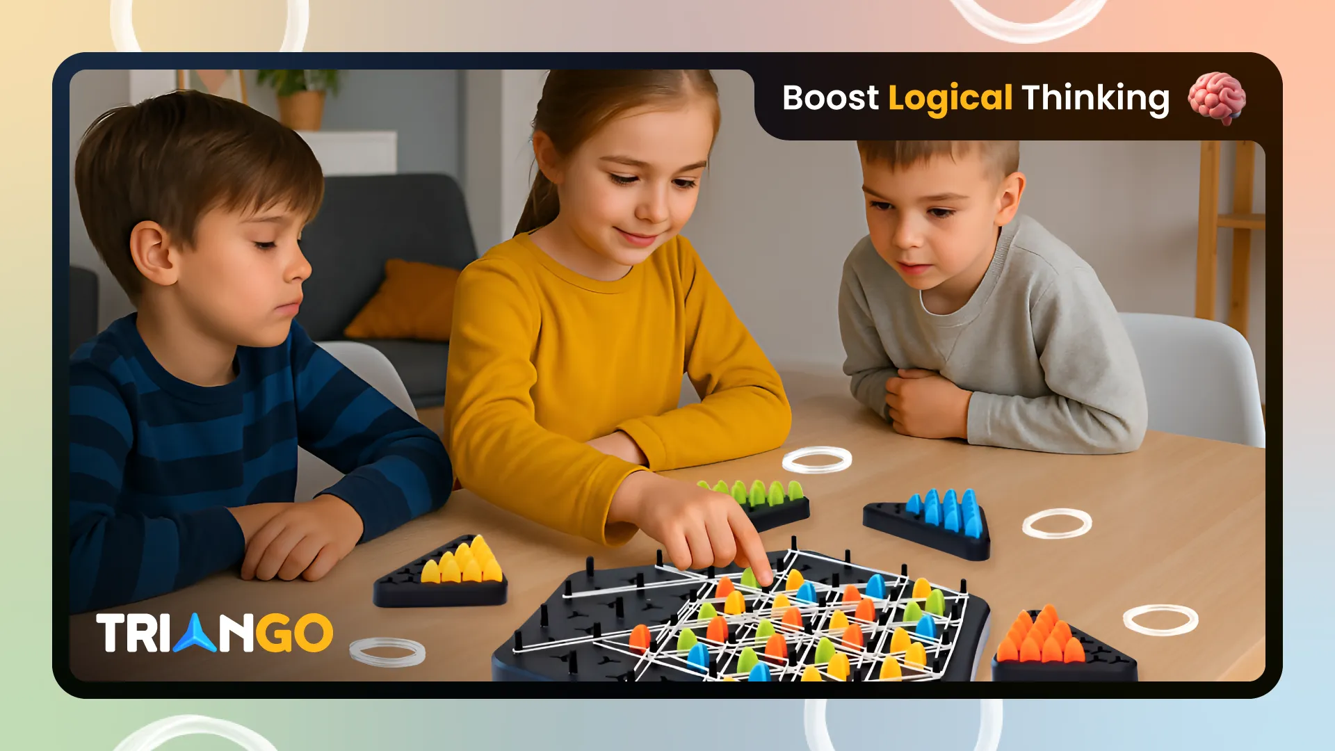 TrianGo Triangle Board Puzzle | Indus Appstore | Screenshot