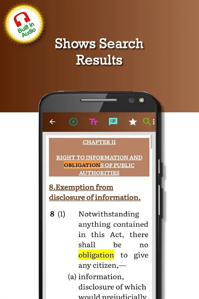 RTI - Right to Information Act | Indus Appstore | Screenshot