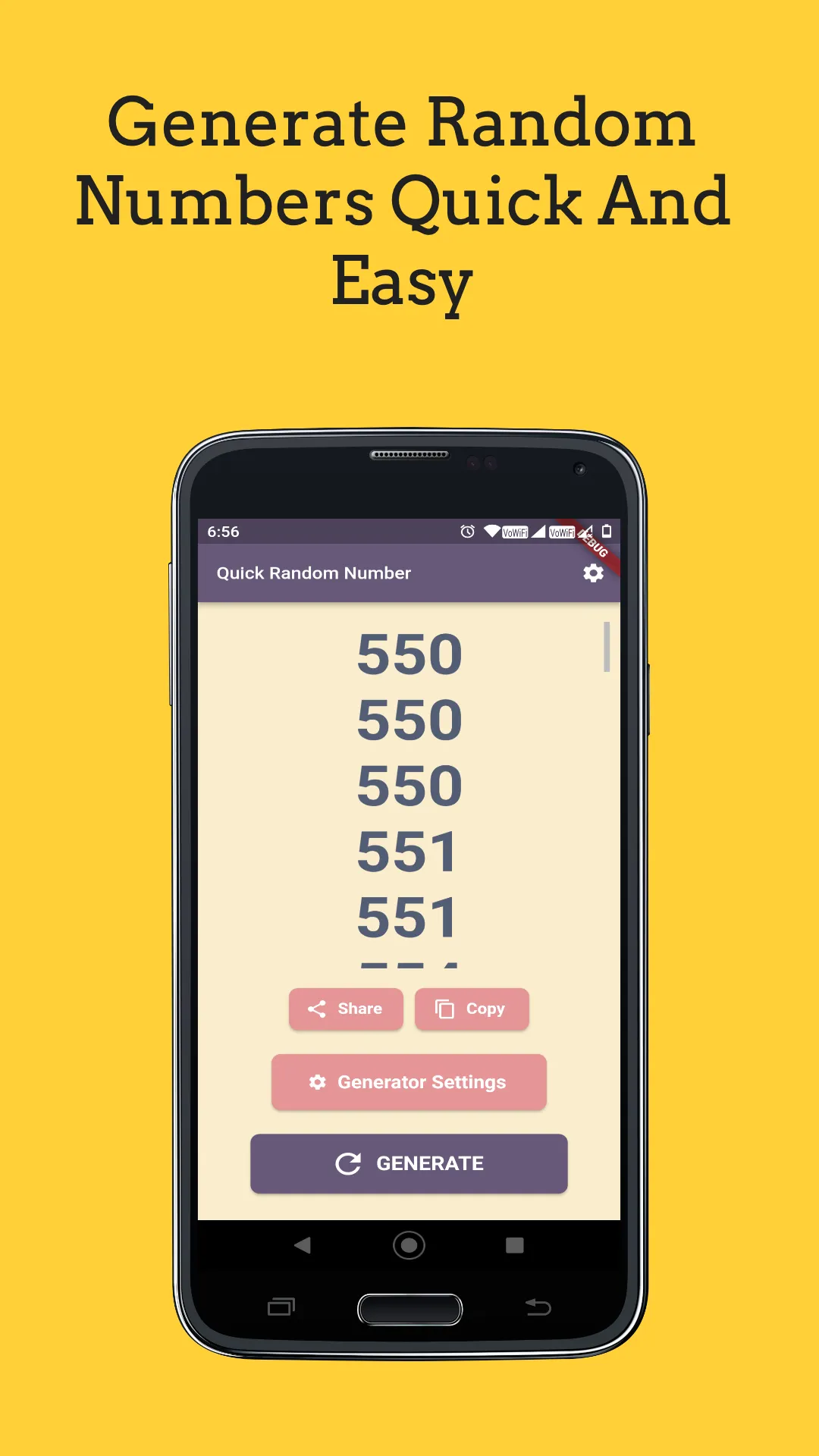 Random Number Generator | Indus Appstore | Screenshot