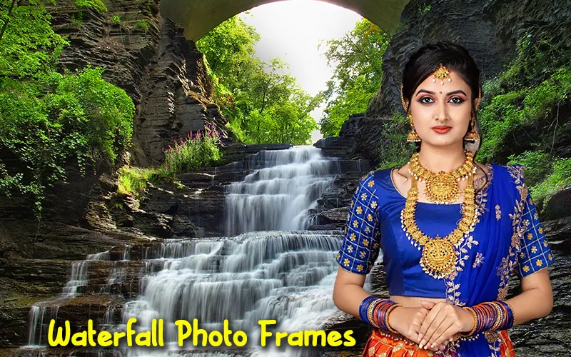 Waterfall Photo Frames | Indus Appstore | Screenshot