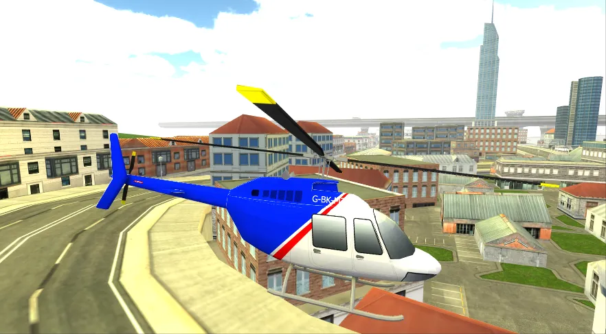 City Helicopter Simulator Game | Indus Appstore | Screenshot