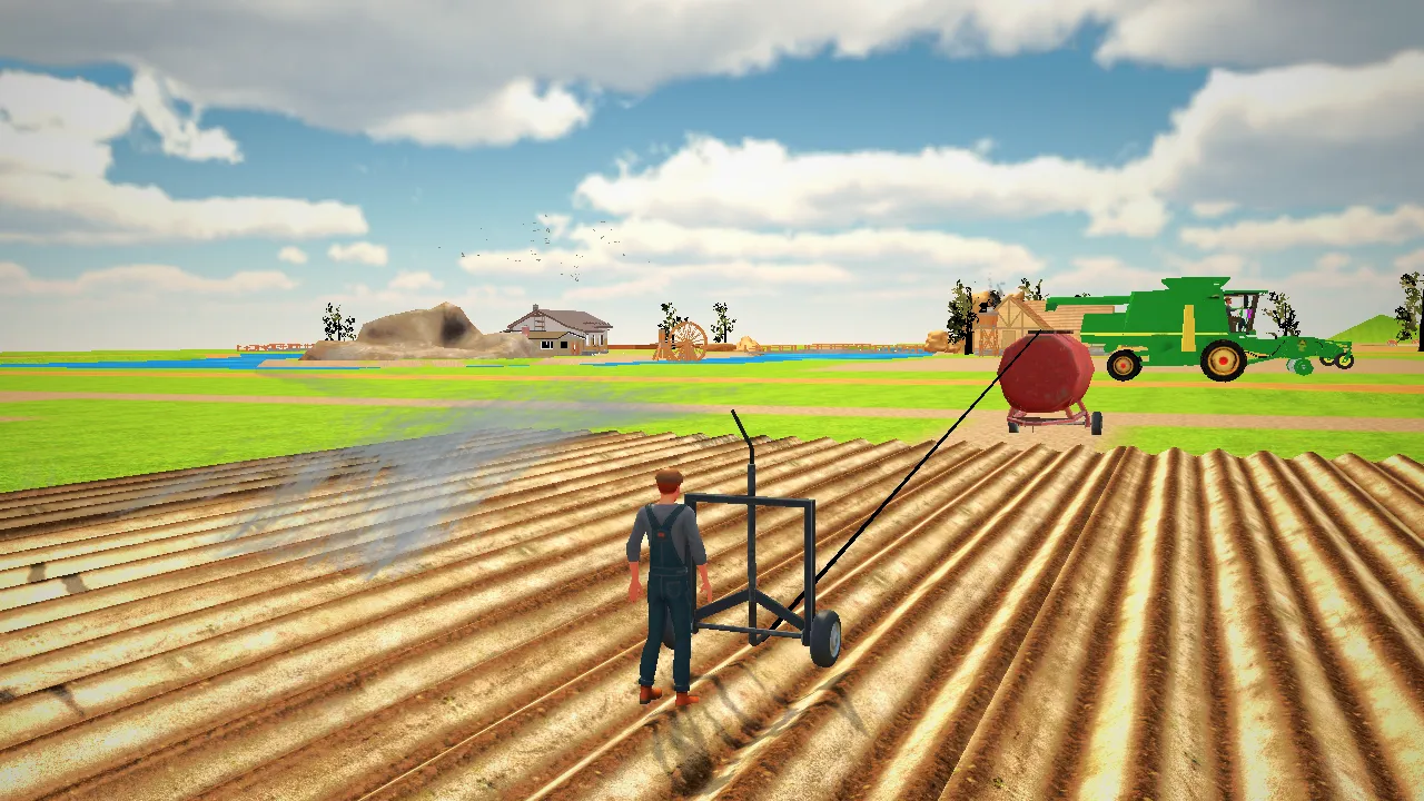 Big Tractor Farming Simulator | Indus Appstore | Screenshot