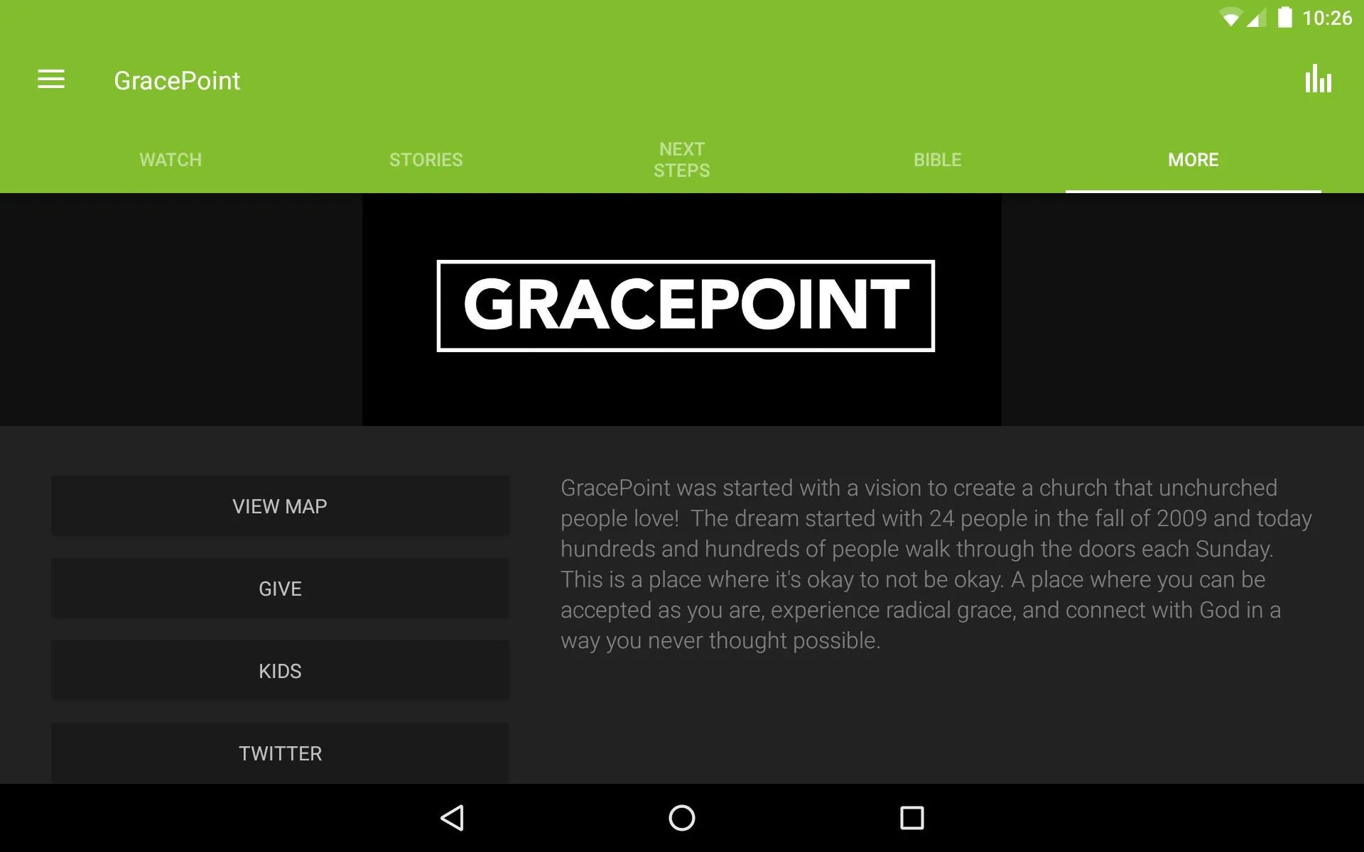 GracePoint Mobile | Indus Appstore | Screenshot