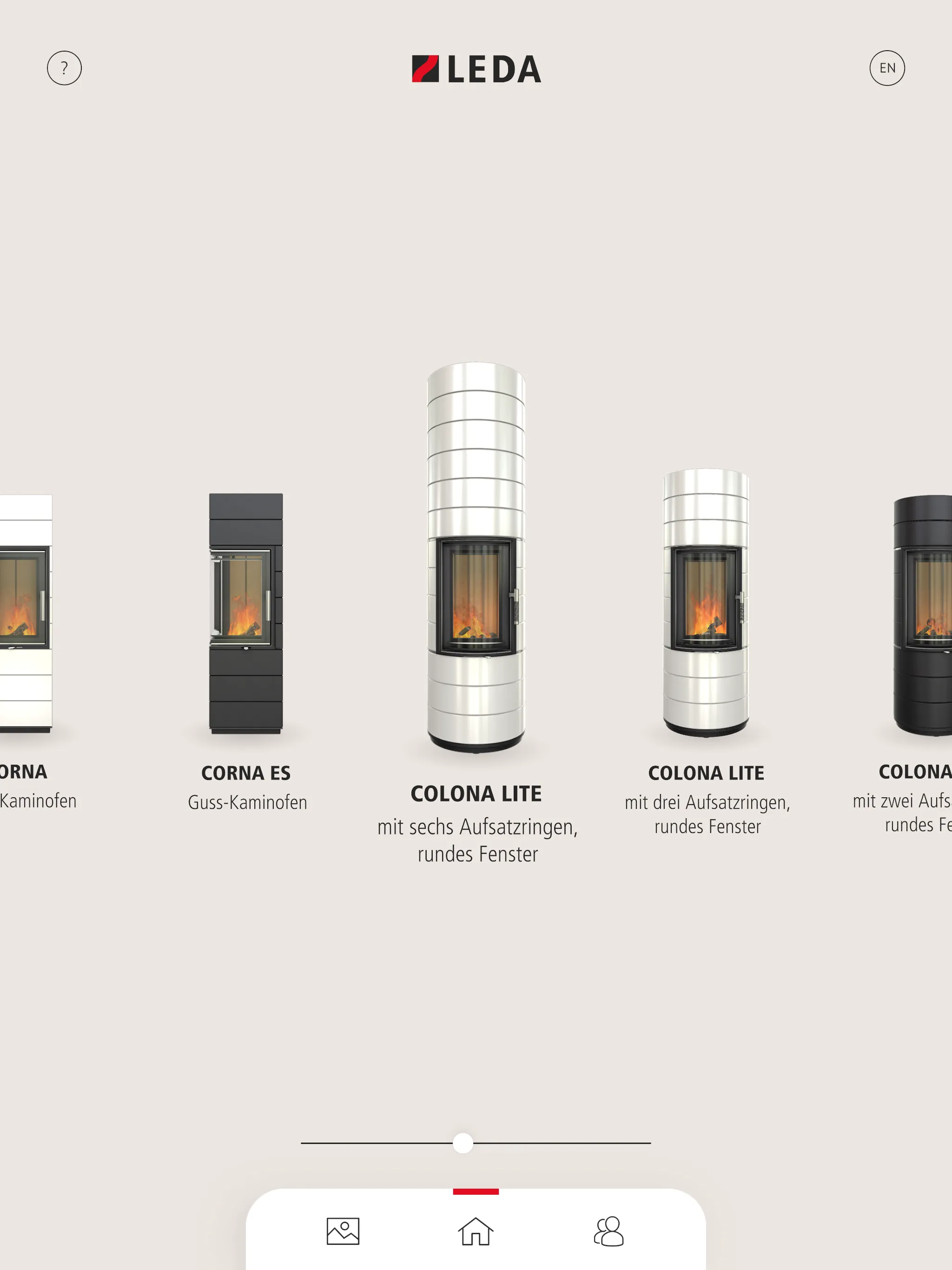 LEDA Wood Stove App 3D | Indus Appstore | Screenshot