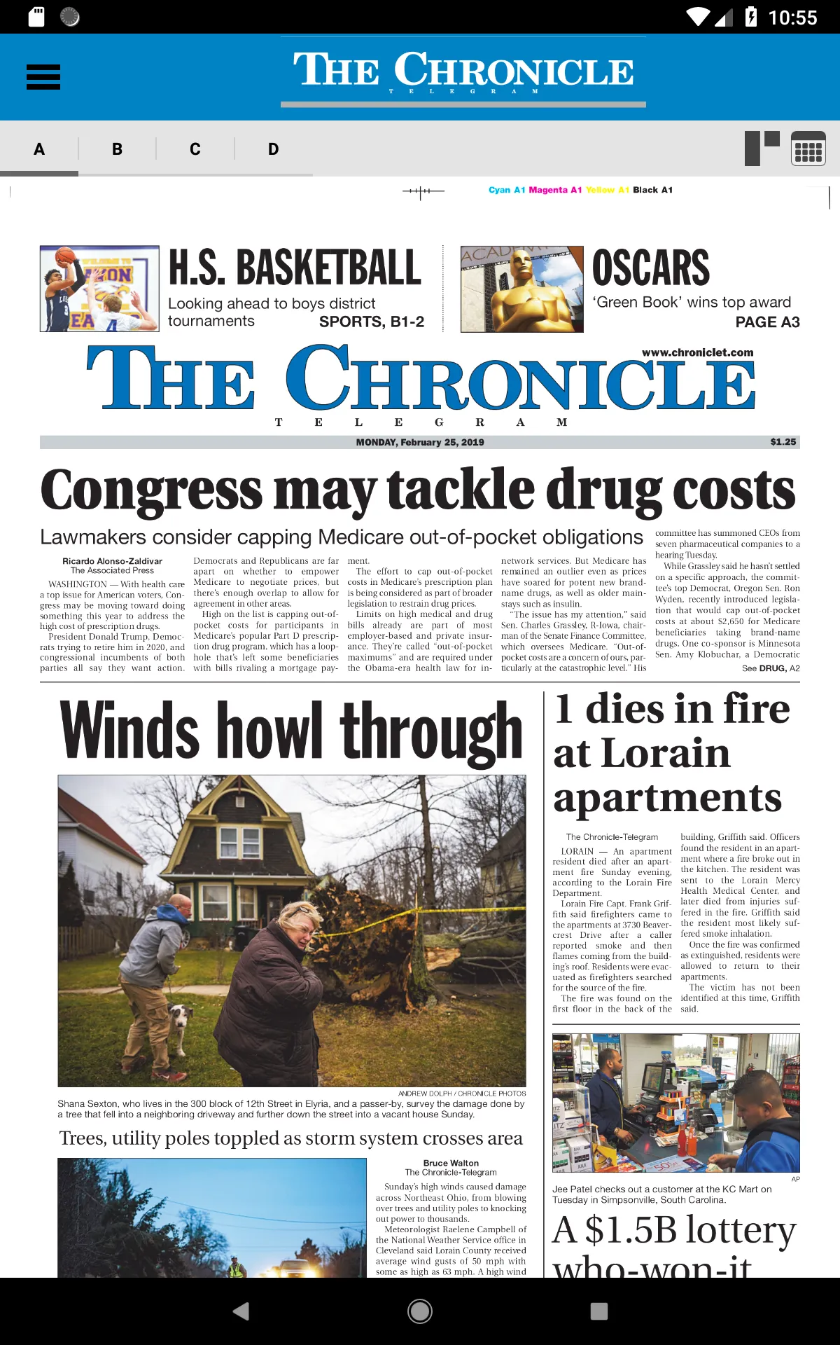 Chronicle Telegram News | Indus Appstore | Screenshot