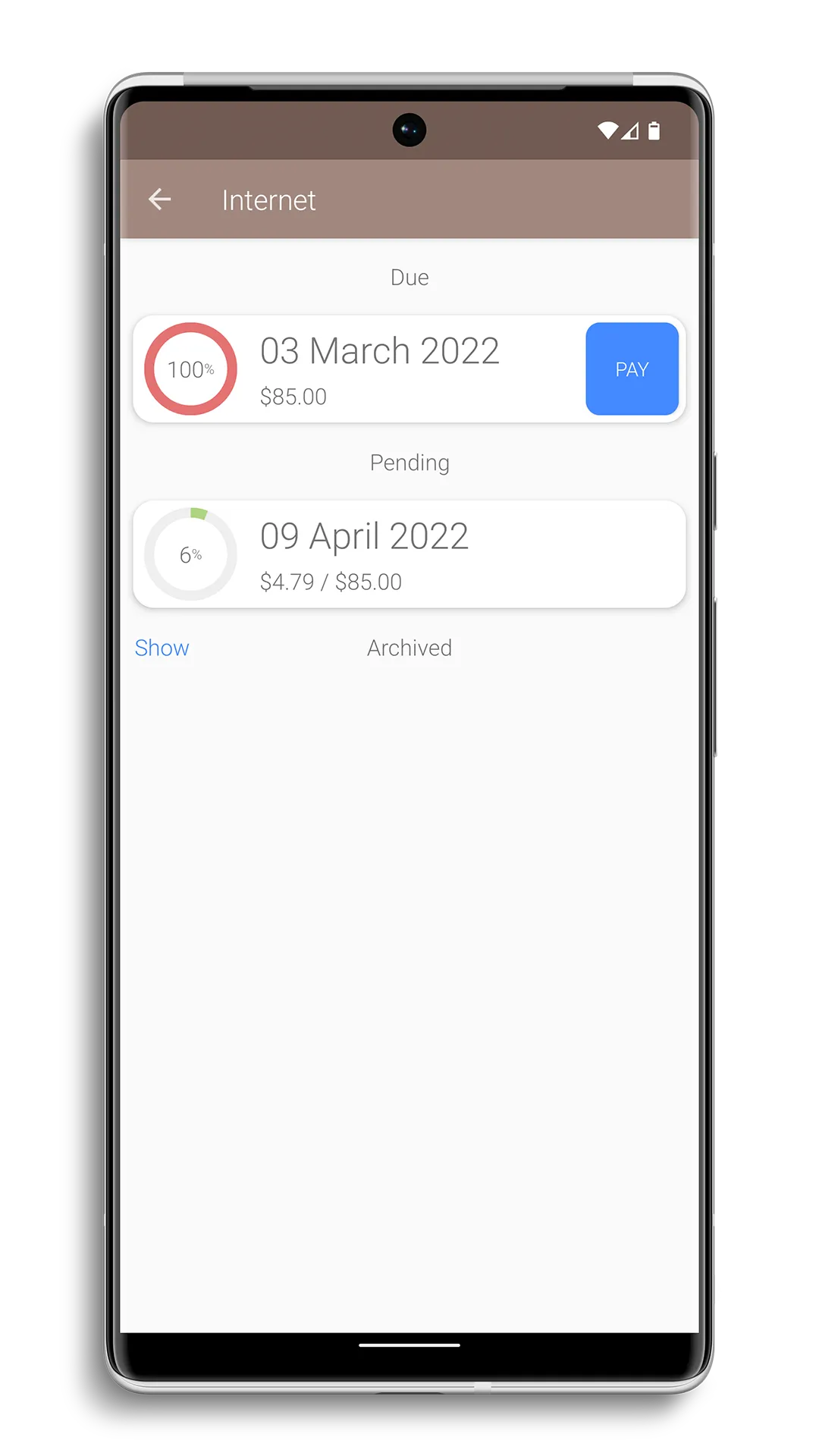 Bill Smooth: Budget & Reminder | Indus Appstore | Screenshot