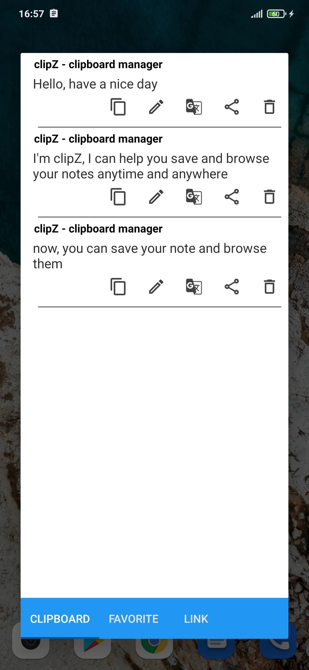 ClipZ - Clipboard Manager | Indus Appstore | Screenshot