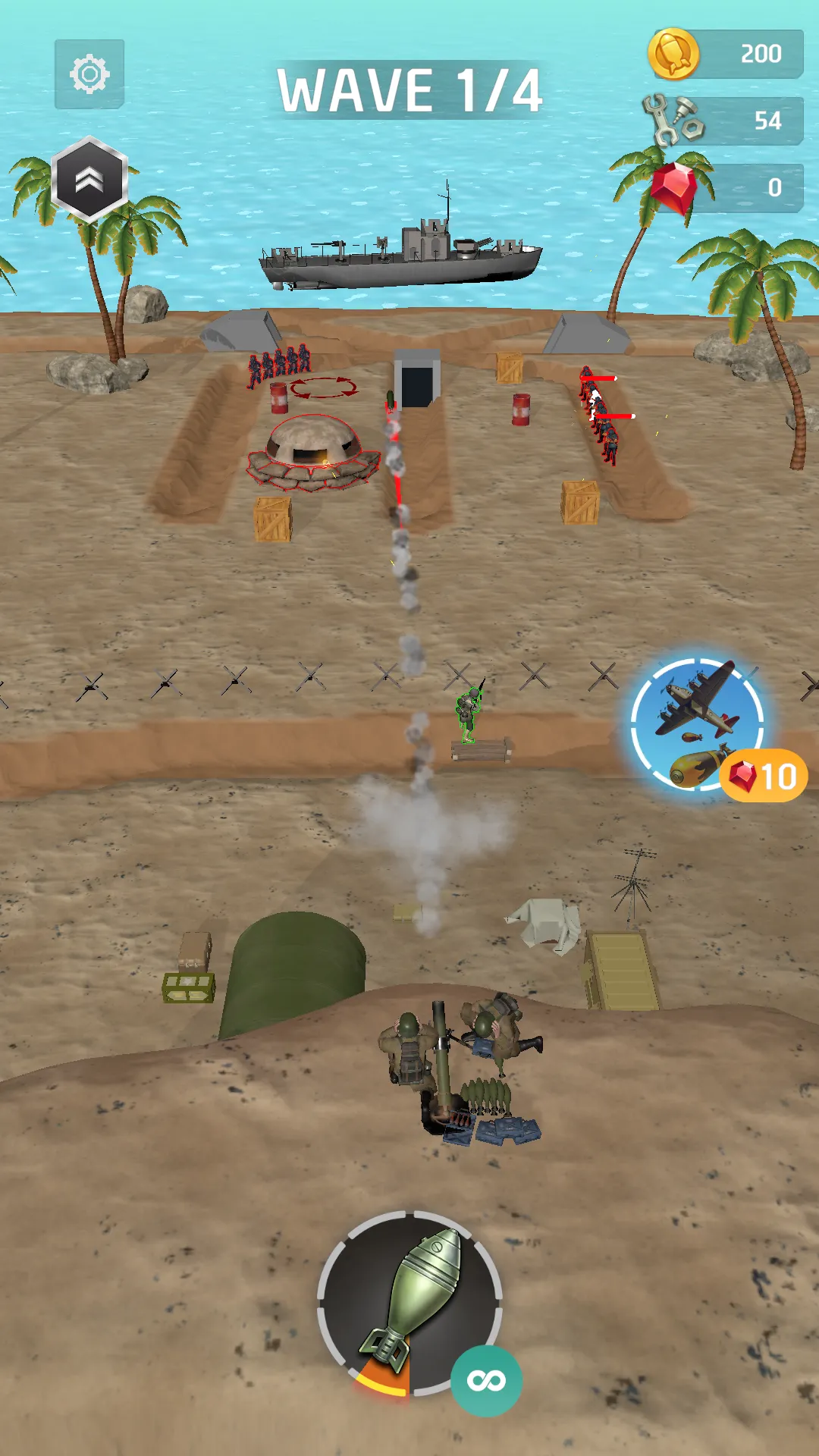 Mortar Squad - Artillery Game | Indus Appstore | Screenshot