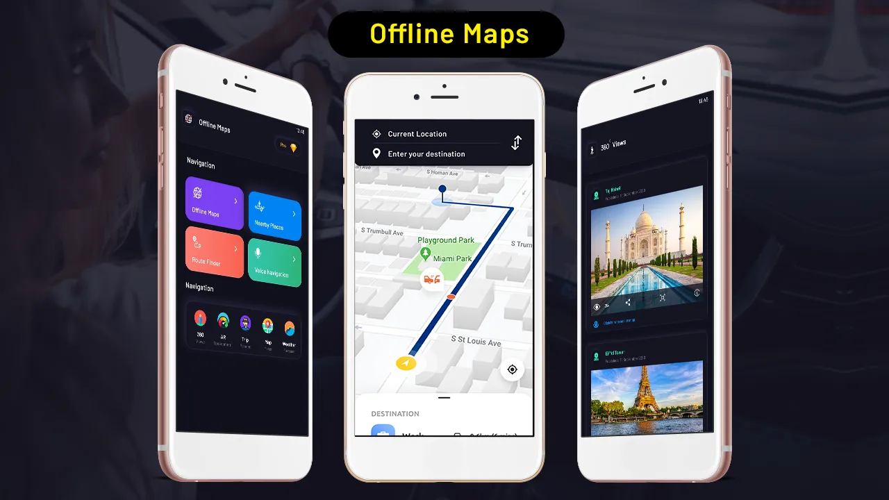 Offline Maps with Street View | Indus Appstore | Screenshot