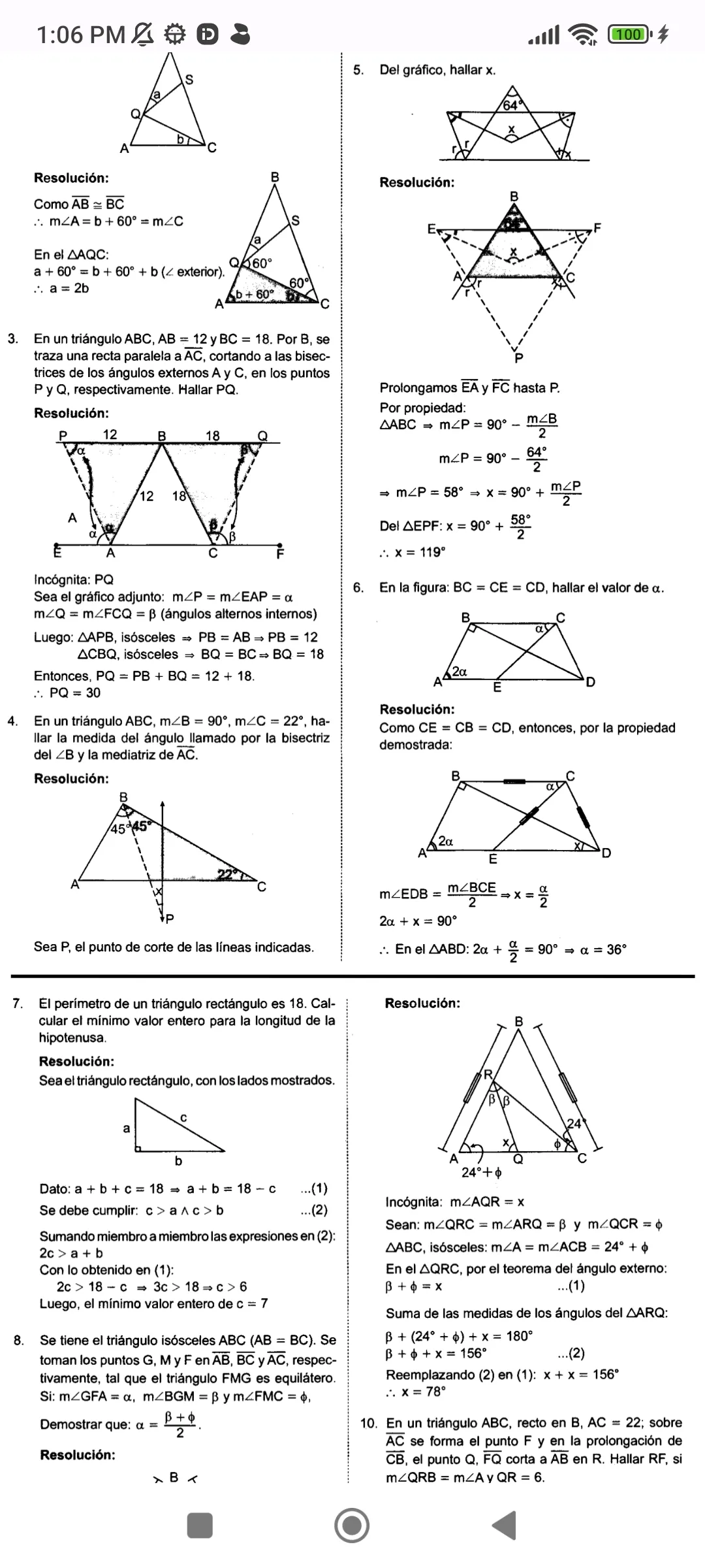 Geometría Preuniversitario | Indus Appstore | Screenshot