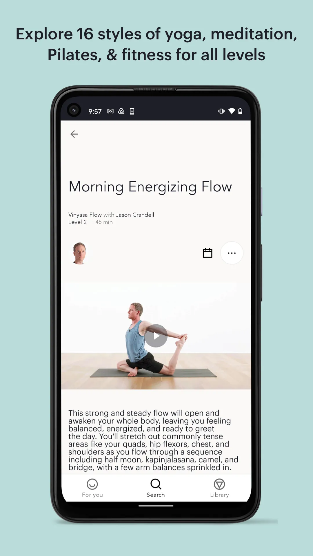 Glo | Yoga and Meditation App | Indus Appstore | Screenshot