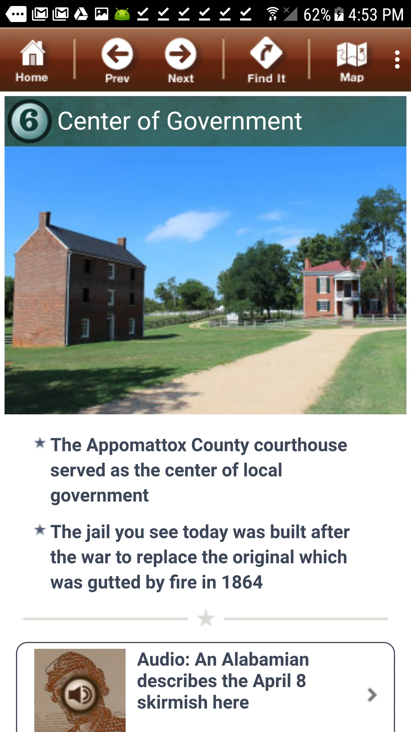 Appomattox Battle App | Indus Appstore | Screenshot