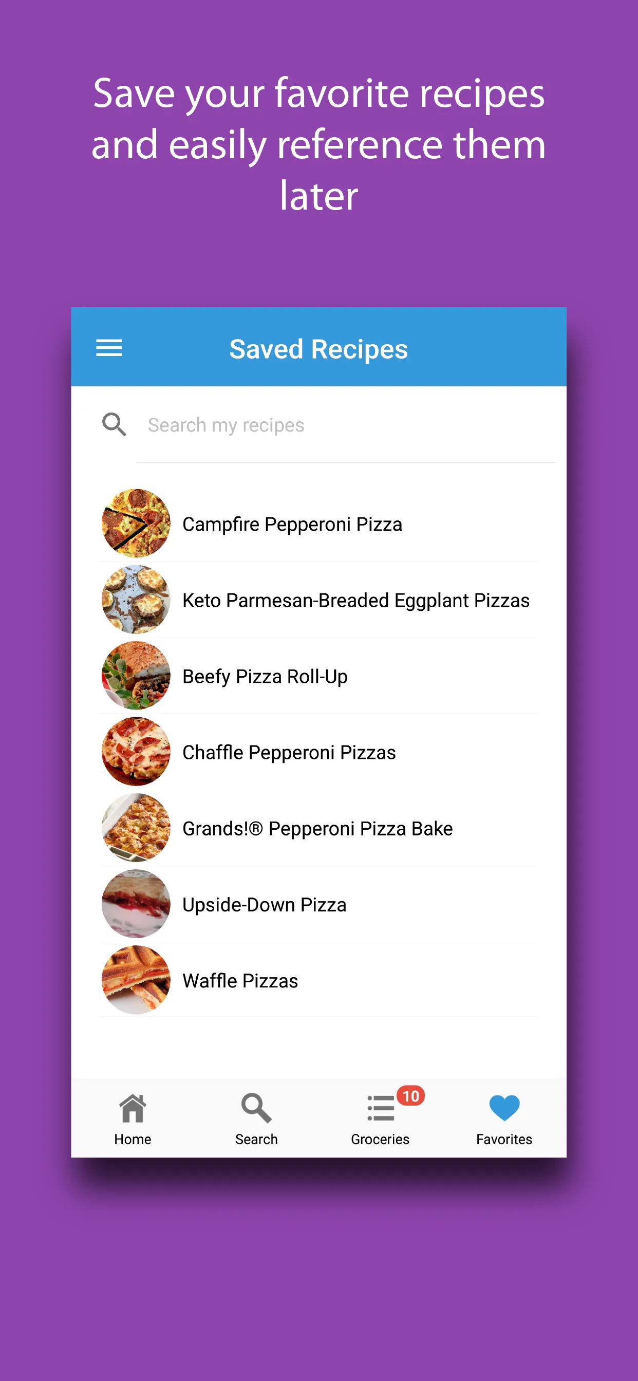 Crusty: Pizza Recipes | Indus Appstore | Screenshot