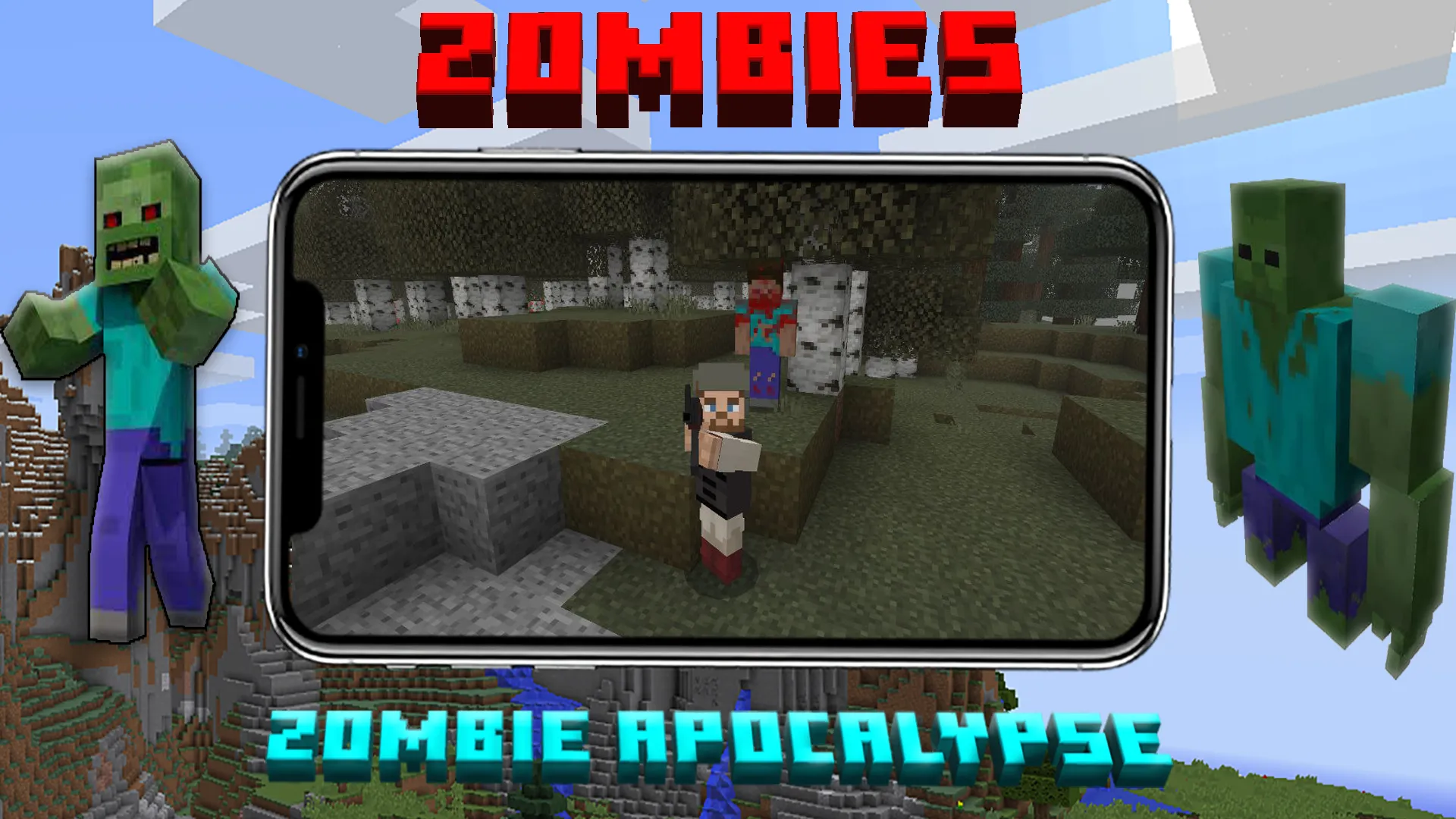 block zombie mod for minecraft | Indus Appstore | Screenshot