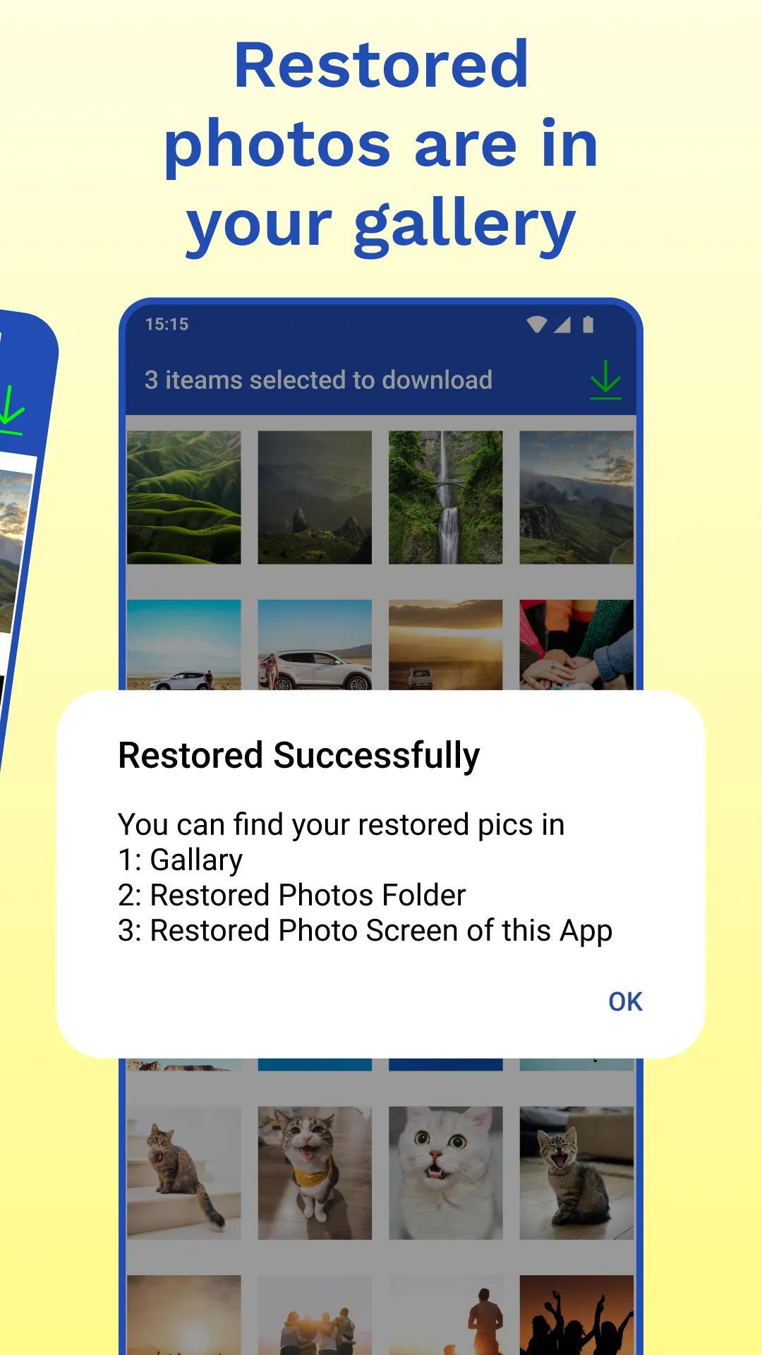 Deleted Photo Recovery App | Indus Appstore | Screenshot