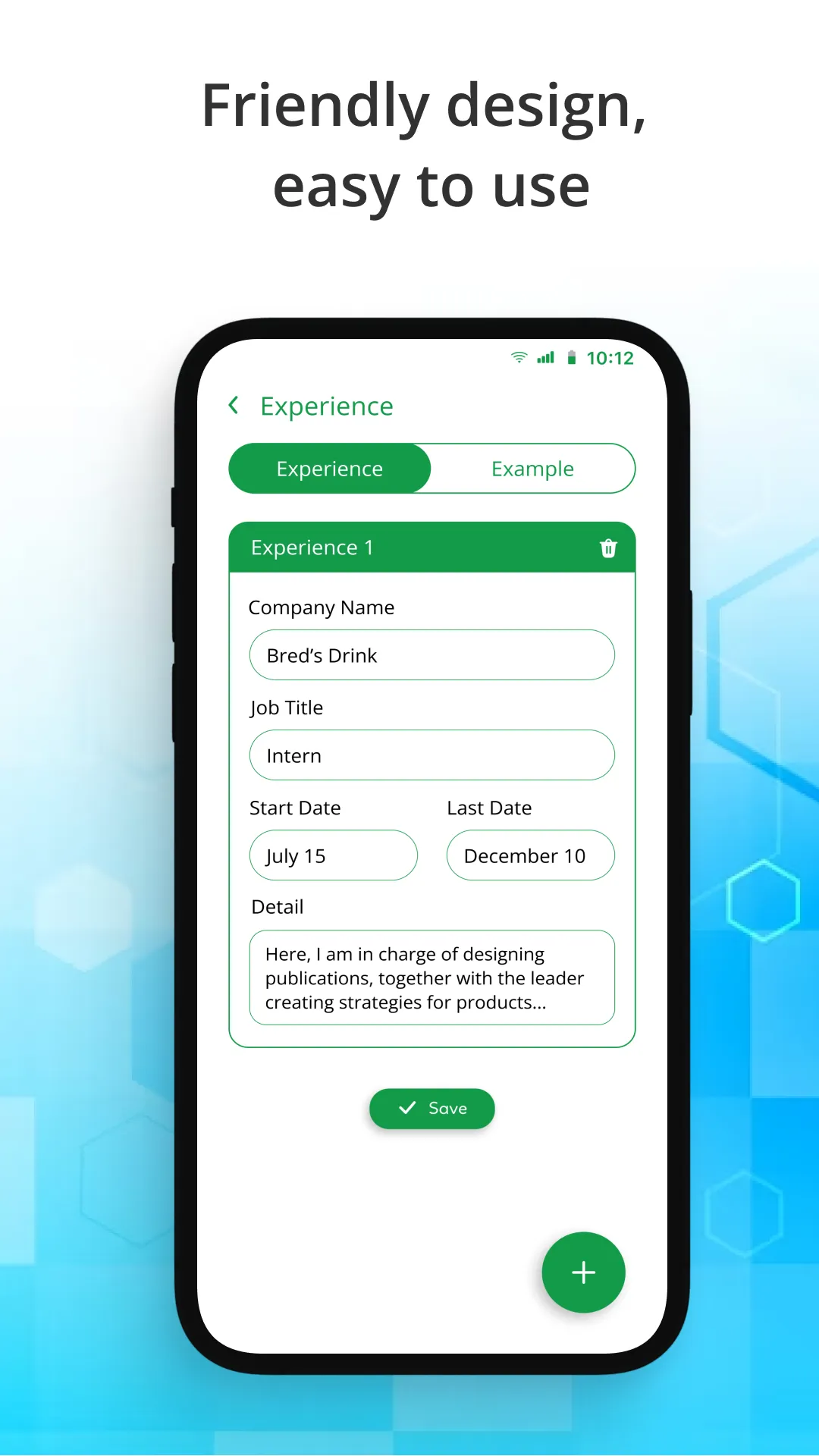 Resume Builder, CV Maker - PDF | Indus Appstore | Screenshot