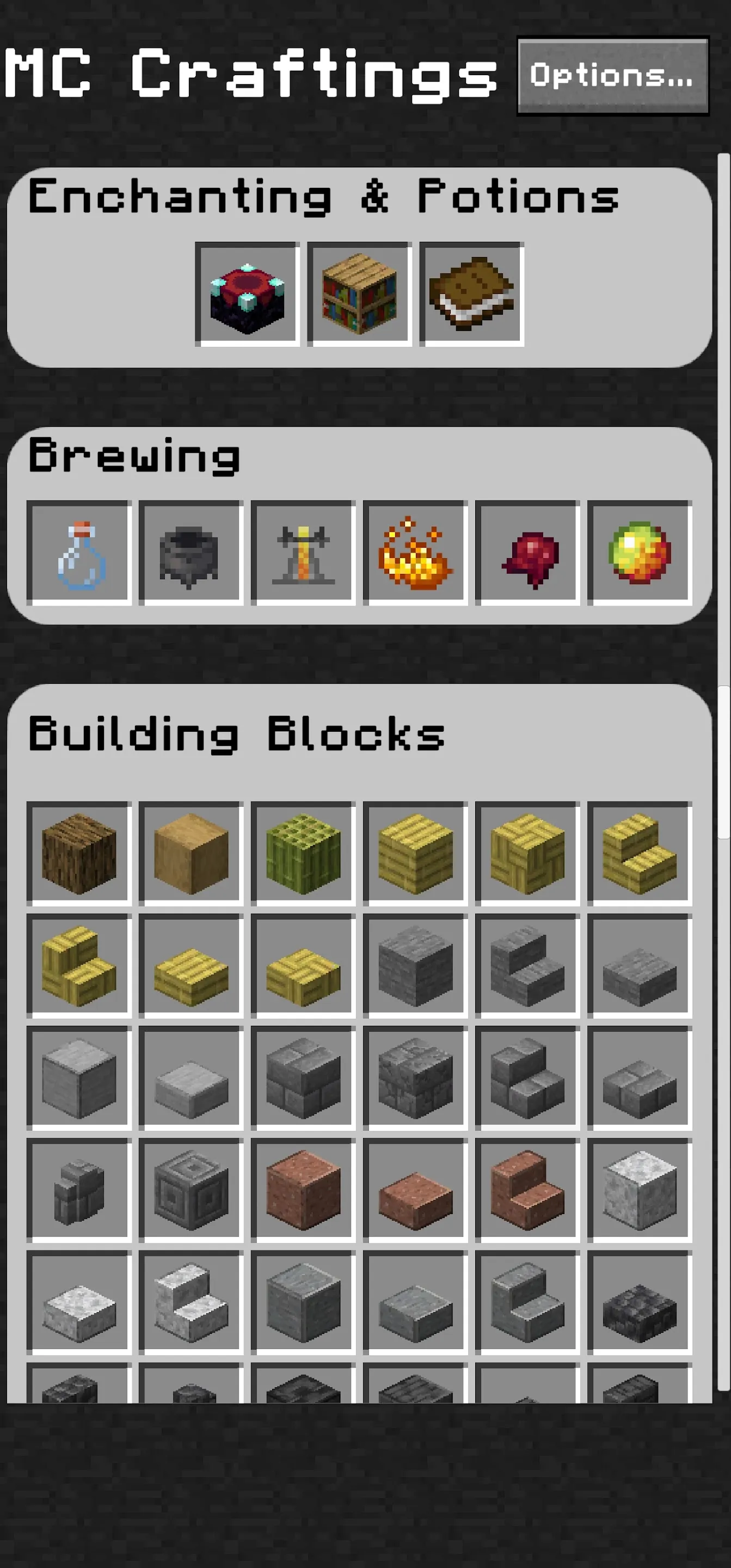 MC Craftings - Craft Recipes | Indus Appstore | Screenshot