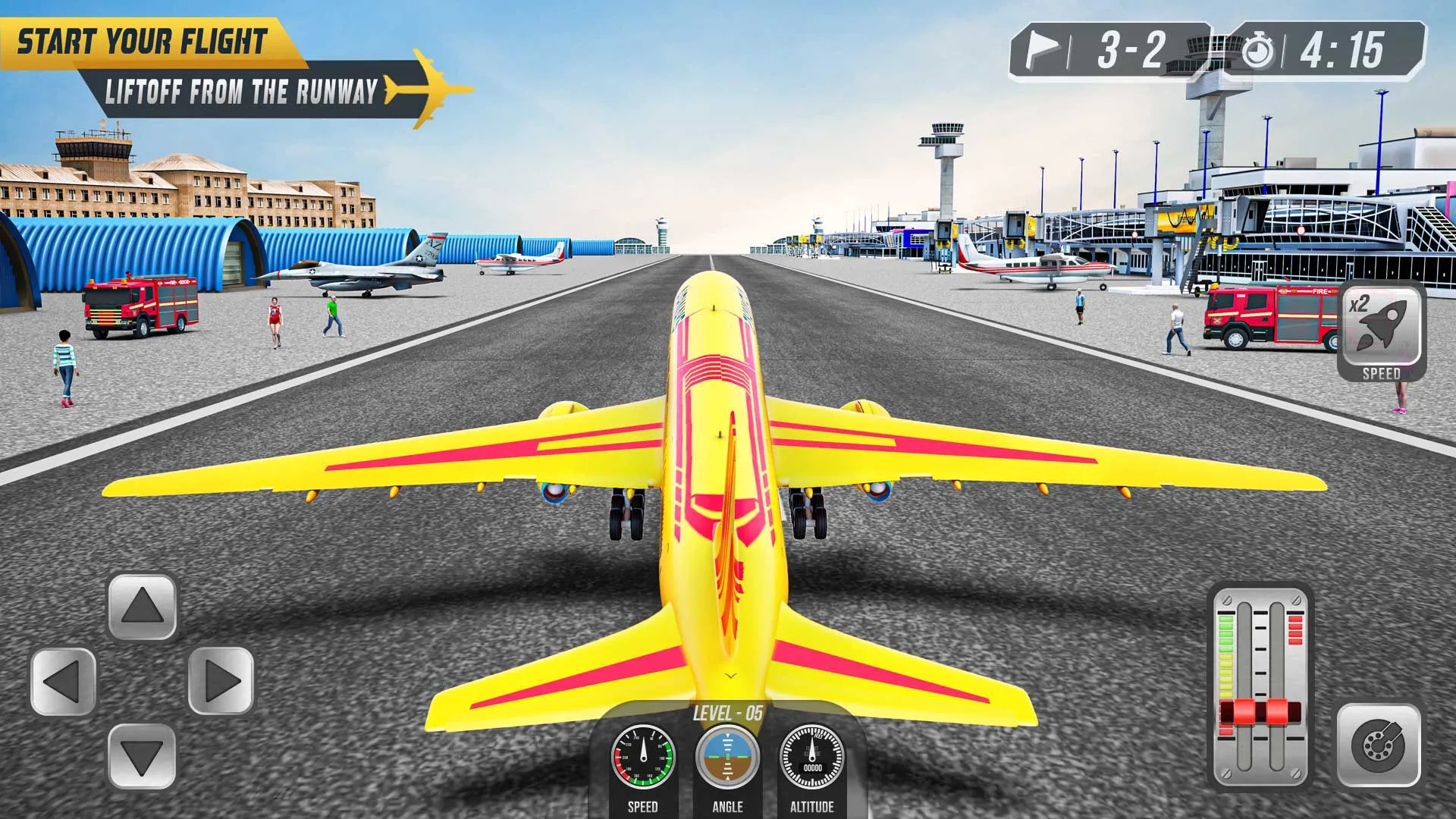 Airplane Simulator Plane Games | Indus Appstore | Screenshot