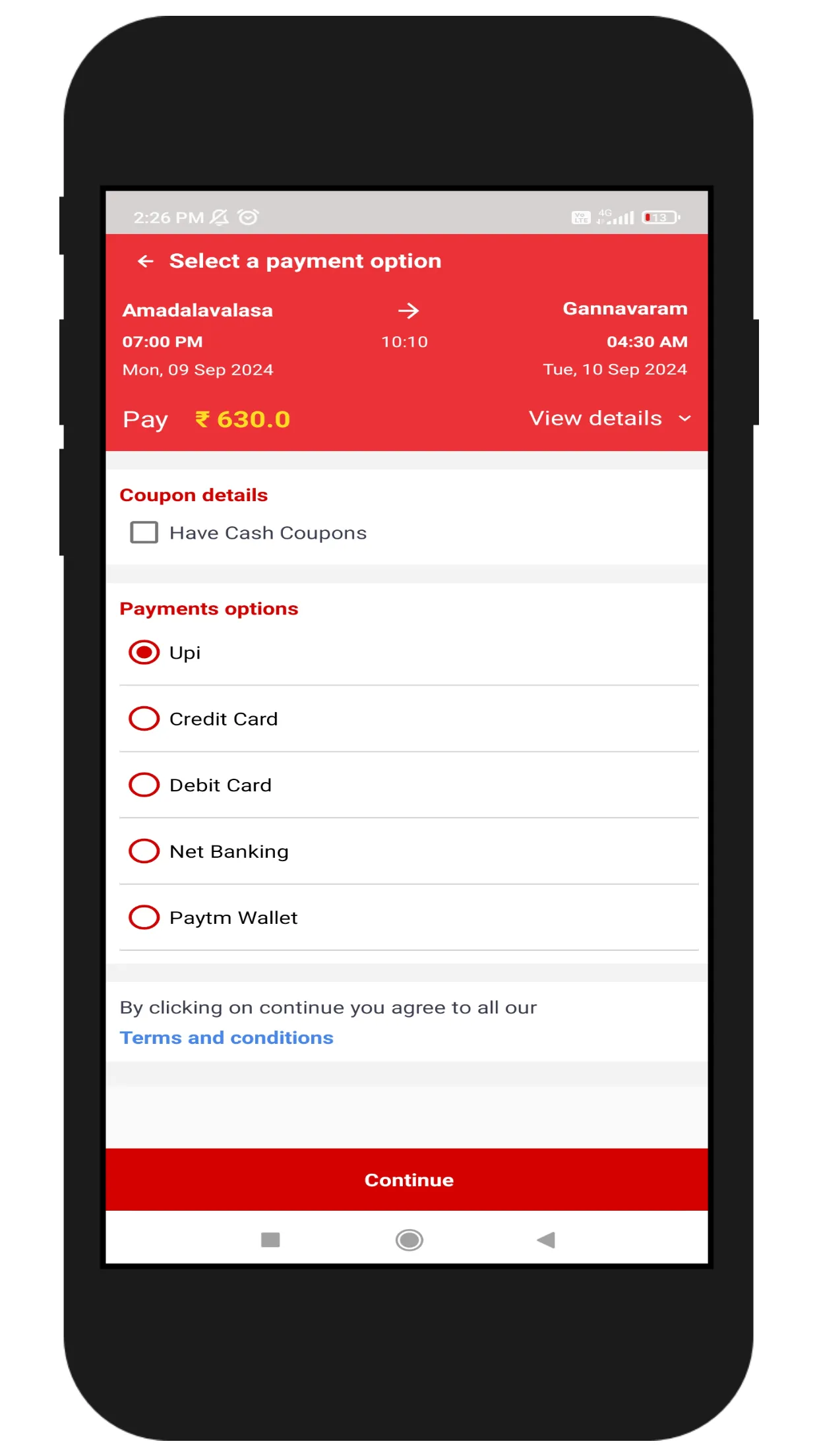 Sripadmavathi Travels | Indus Appstore | Screenshot