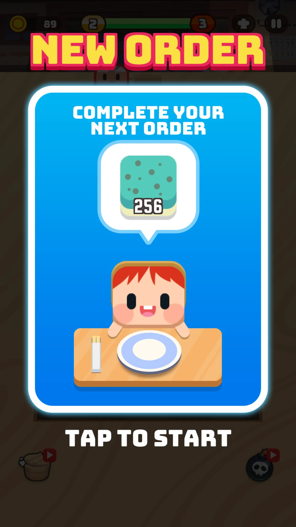 Sushi Drop : 2048 Merge Puzzle | Indus Appstore | Screenshot