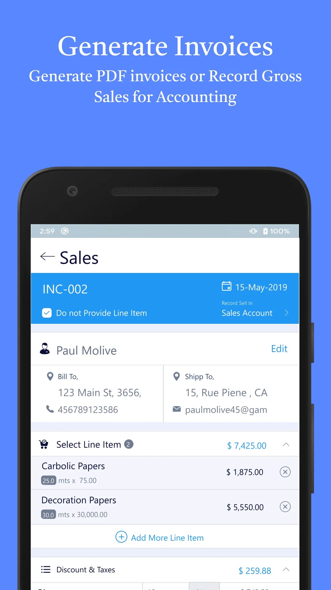 Accounting Bookkeeping | Indus Appstore | Screenshot