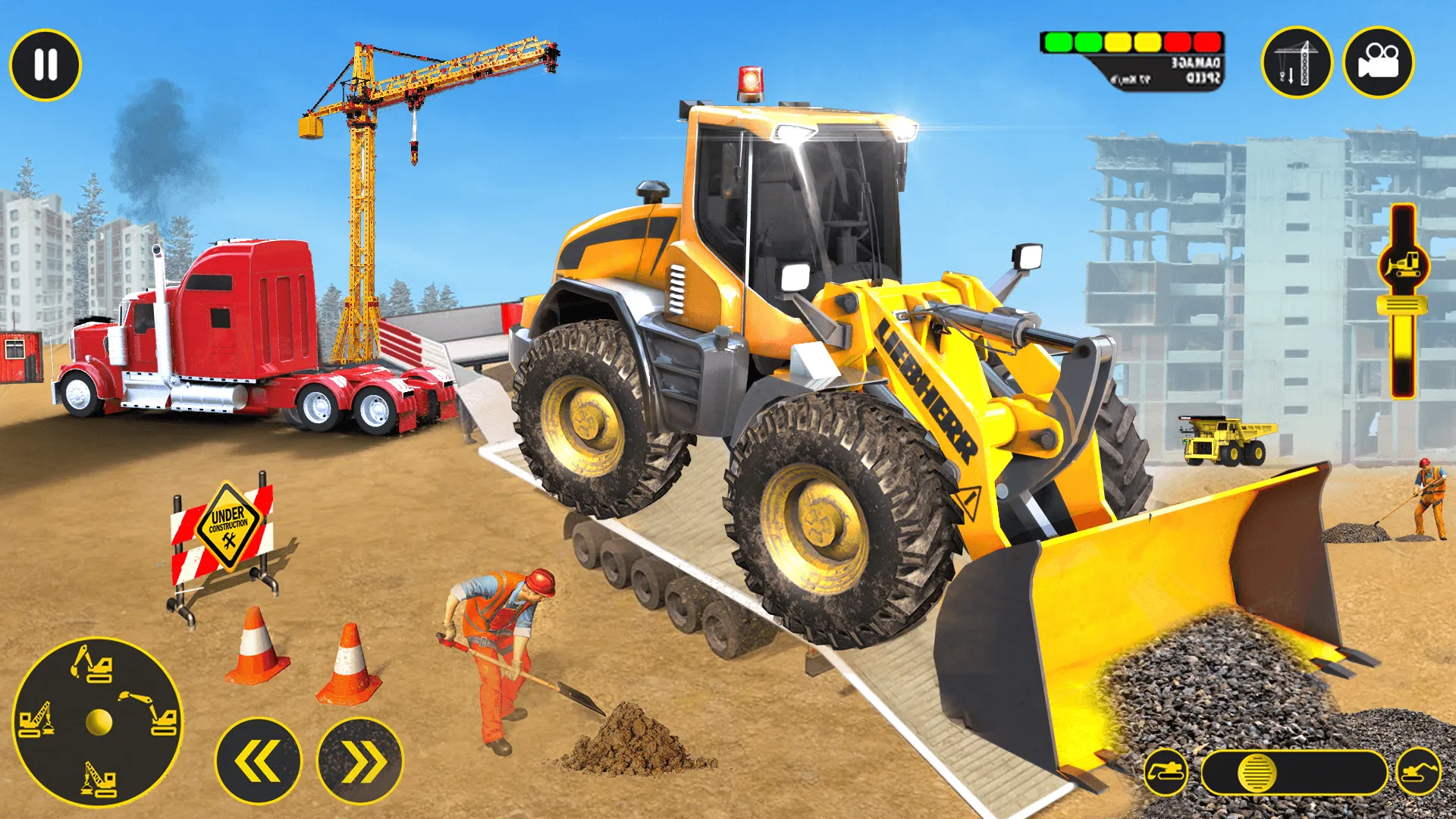 Heavy Excavator Simulator Game | Indus Appstore | Screenshot