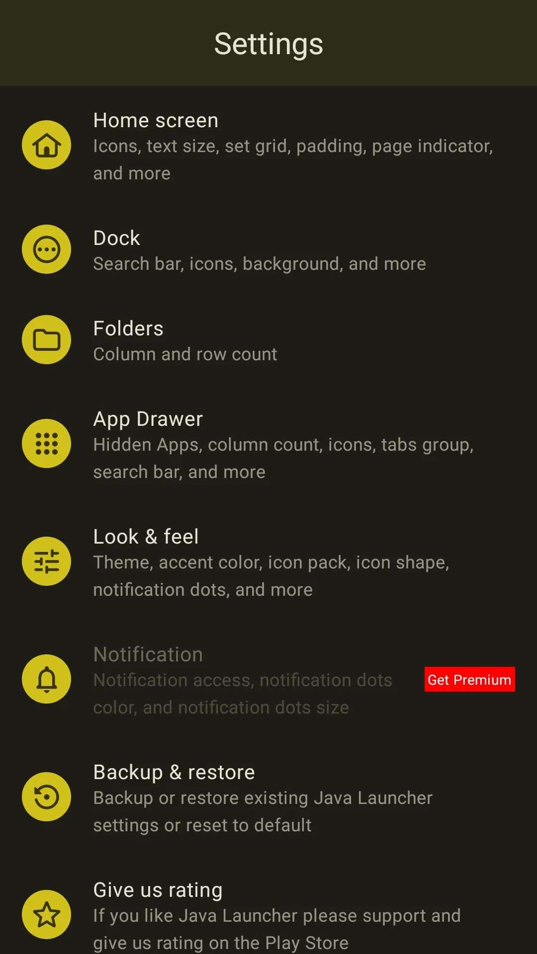 Java Launcher | Indus Appstore | Screenshot