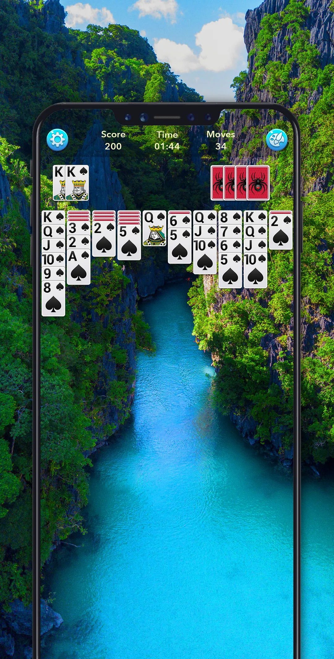 Spider Solitaire | Indus Appstore | Screenshot