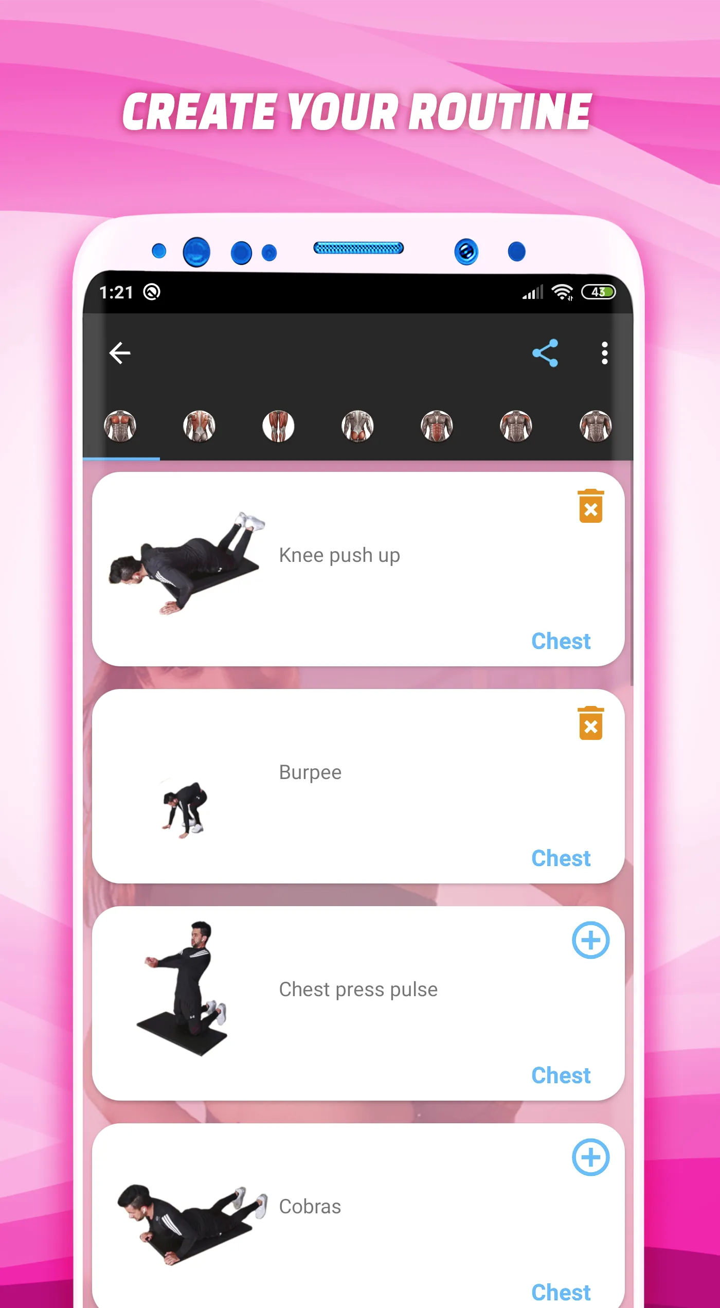 Arm Workout & Abs Workout | Indus Appstore | Screenshot