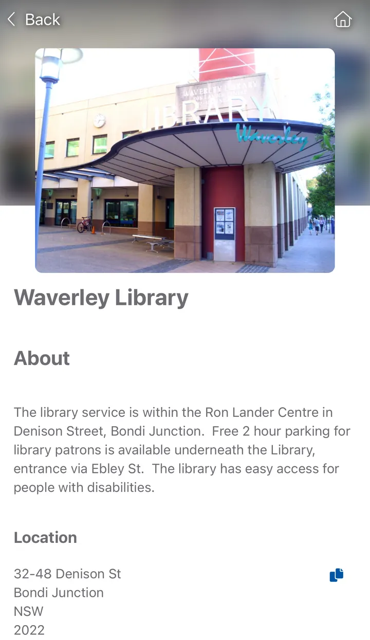 Waverley Library App | Indus Appstore | Screenshot