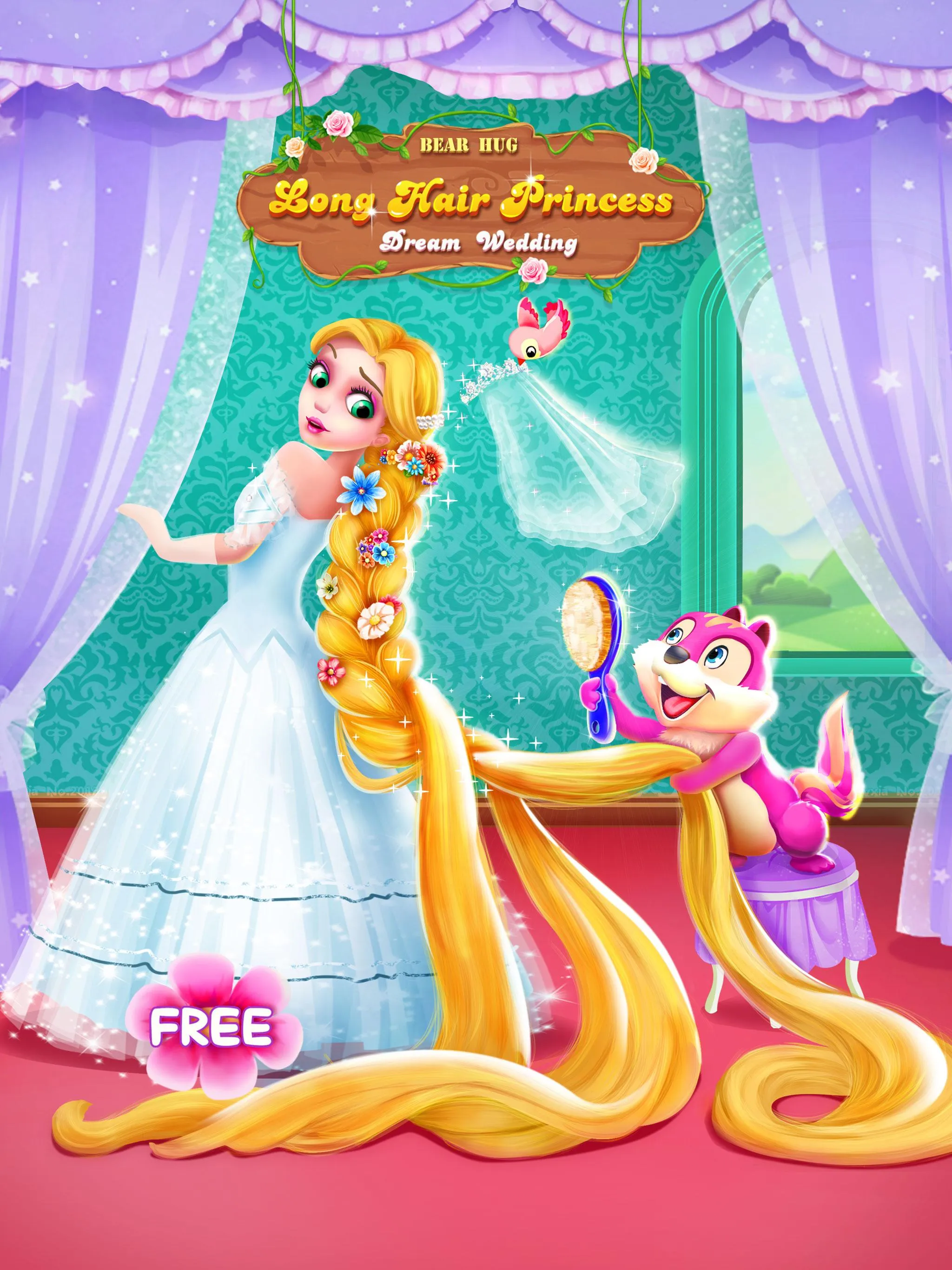 Long Hair Princess Wedding | Indus Appstore | Screenshot