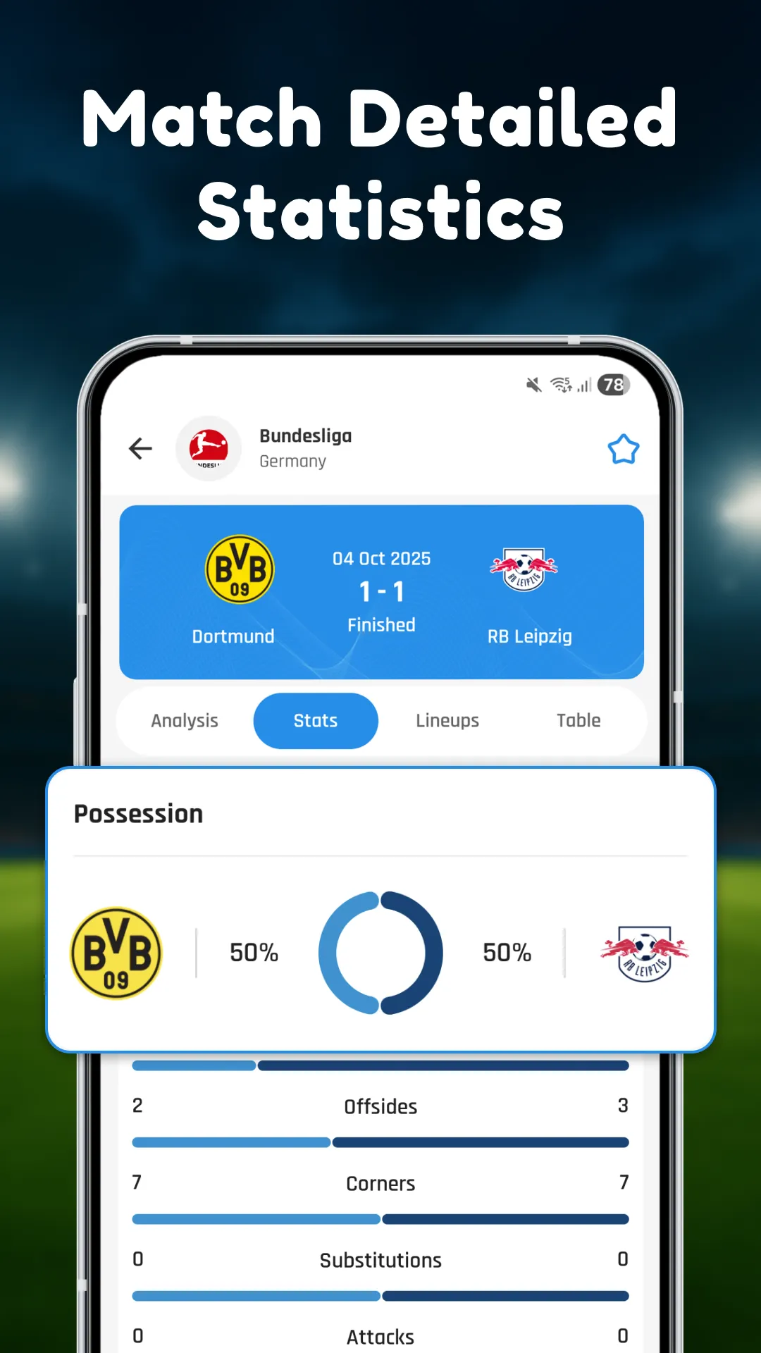 Live Scores - Soccer App | Indus Appstore | Screenshot