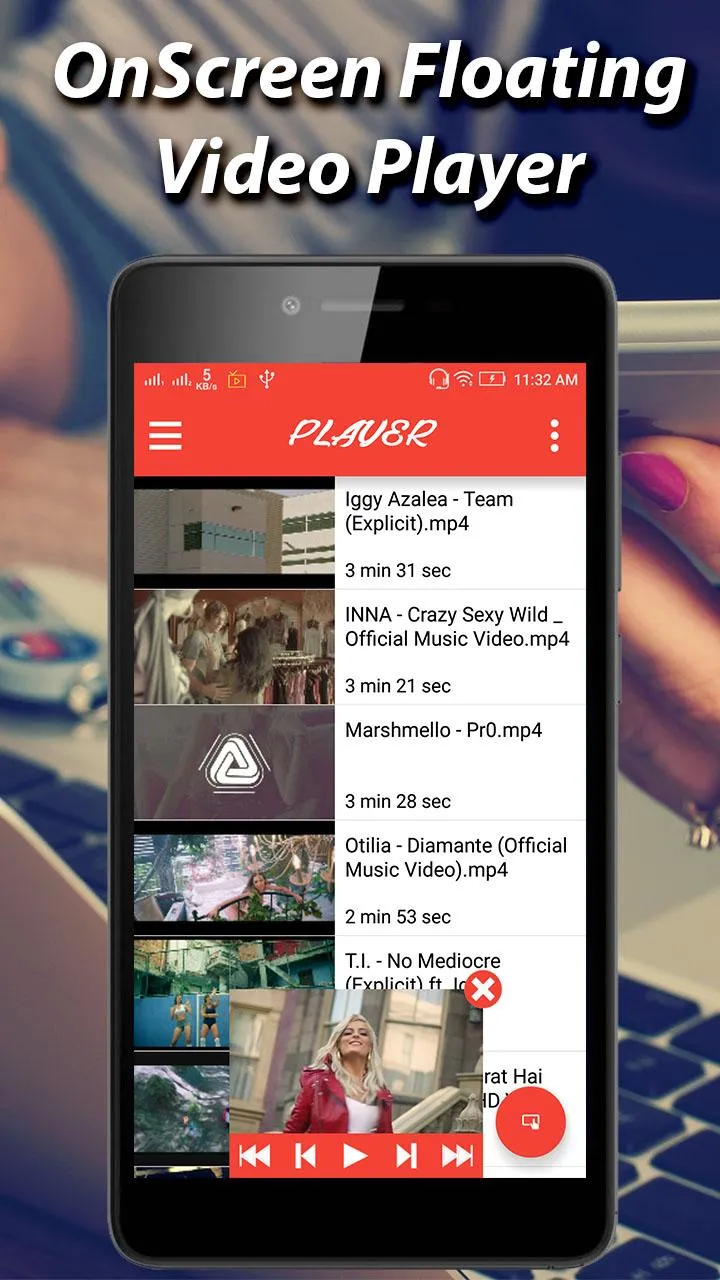 Floating Video Player For Mobi | Indus Appstore | Screenshot