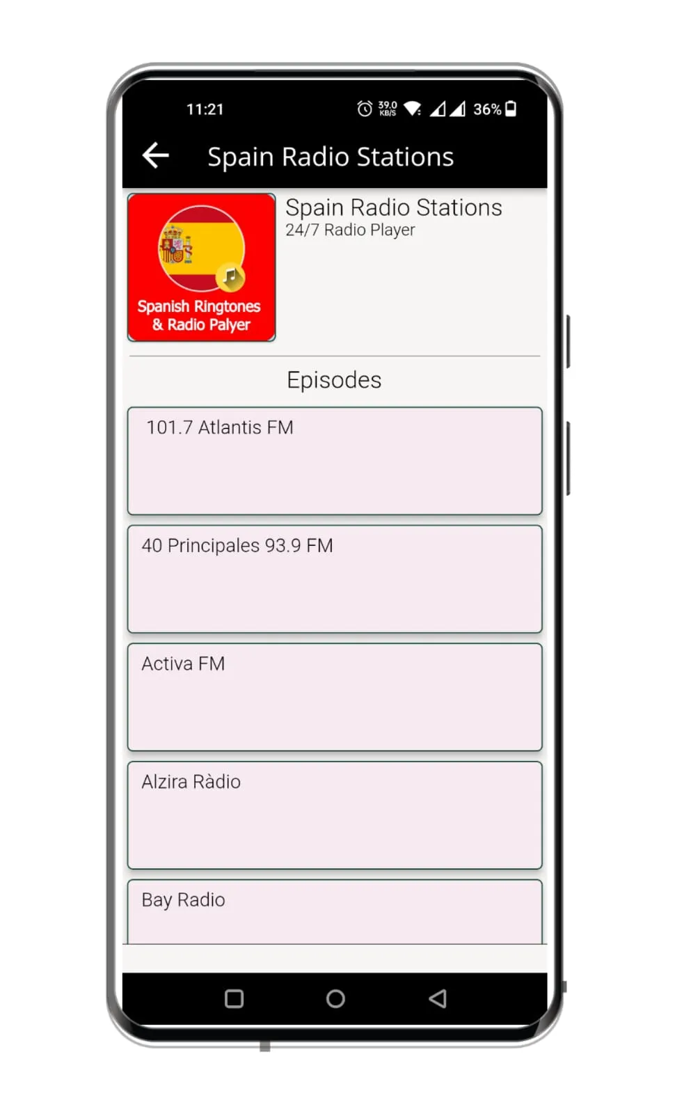 Spanish Ringtones & Radio | Indus Appstore | Screenshot