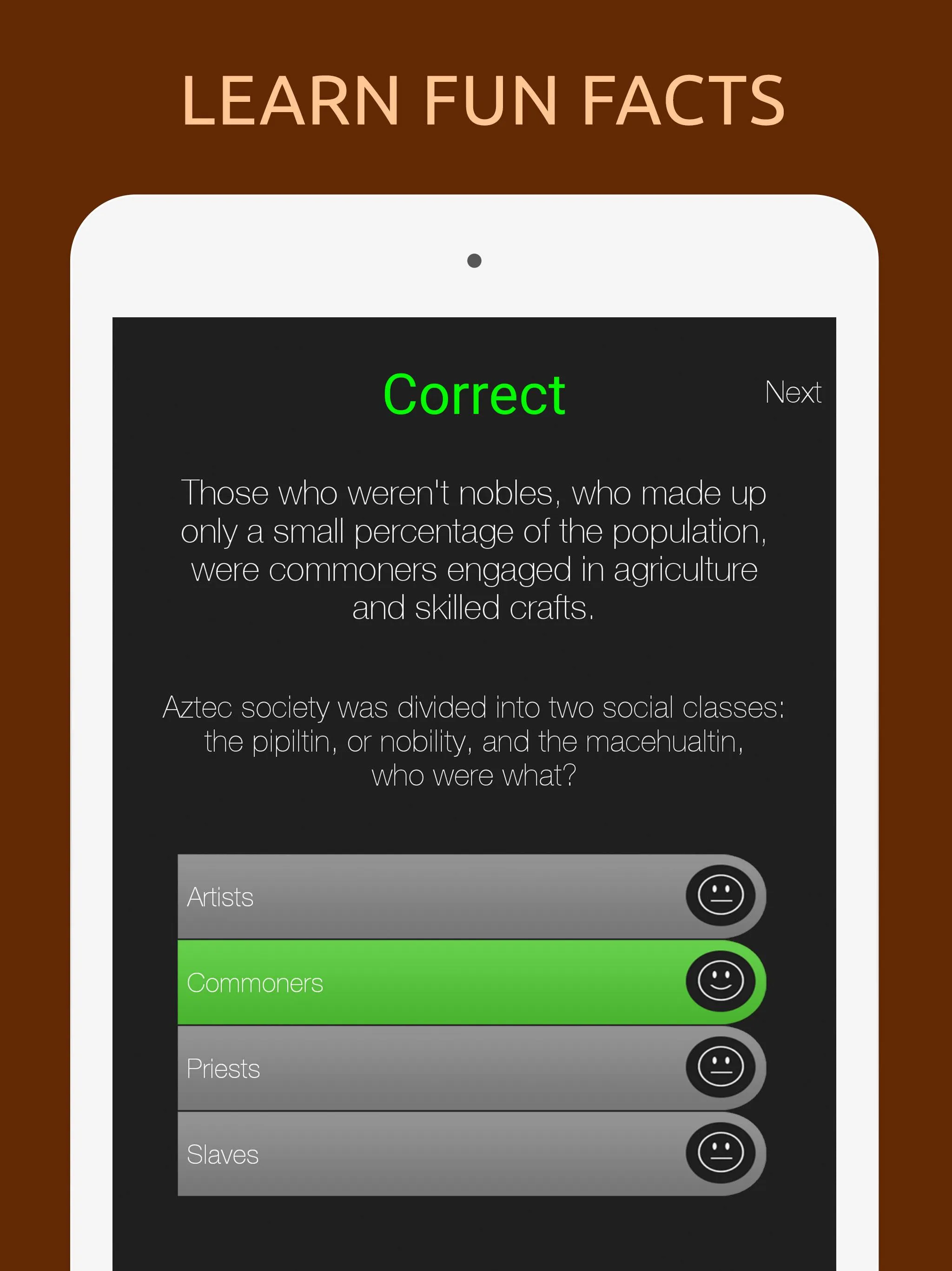 Ancient History Quiz Test | Indus Appstore | Screenshot