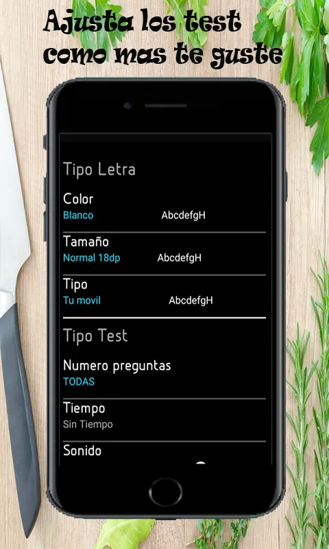 Test  oposicion de Cocina | Indus Appstore | Screenshot