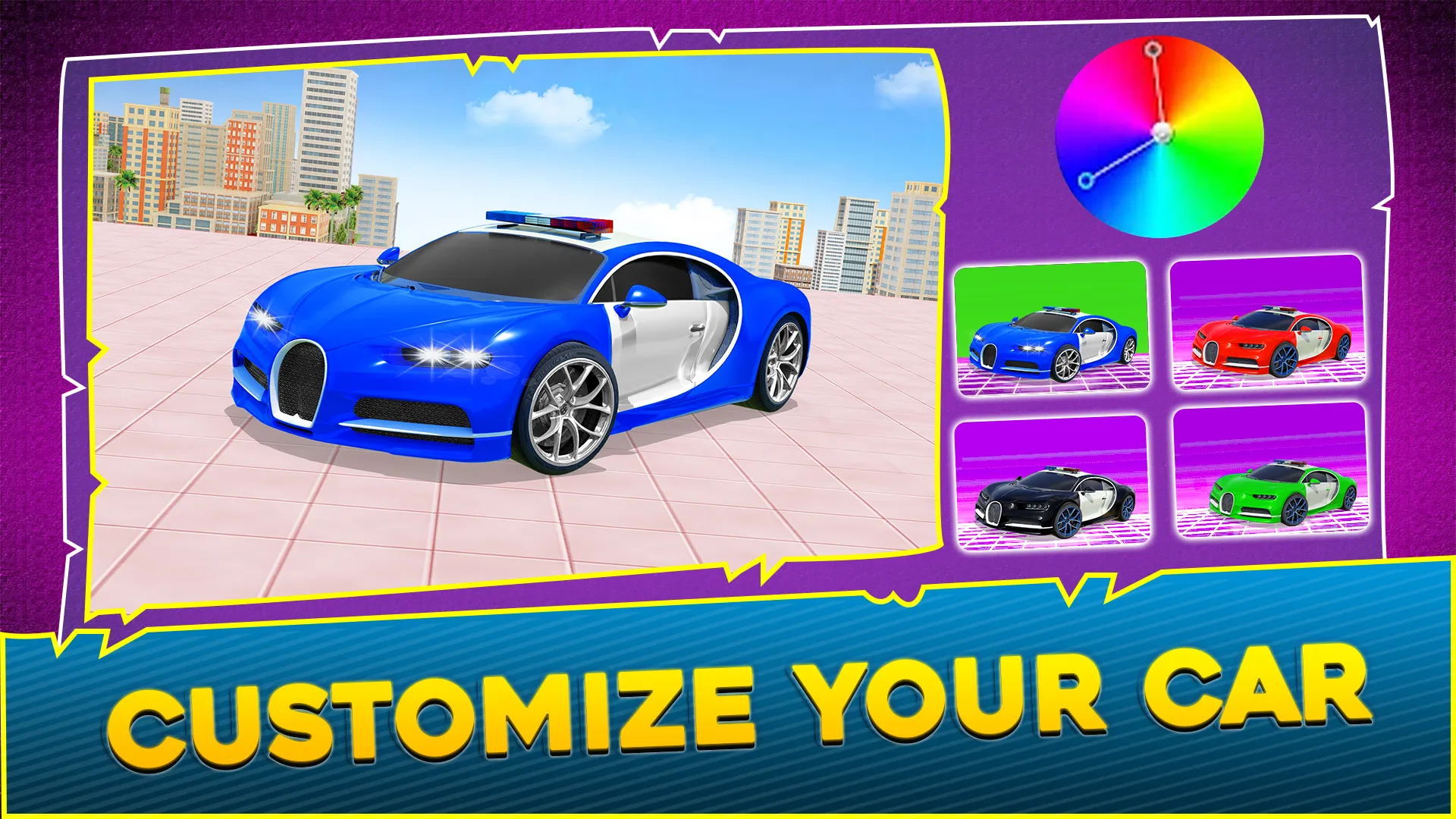 Multi Level Police Car Parking | Indus Appstore | Screenshot