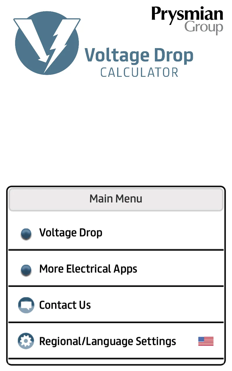 Prysmian Group Voltage Drop | Indus Appstore | Screenshot