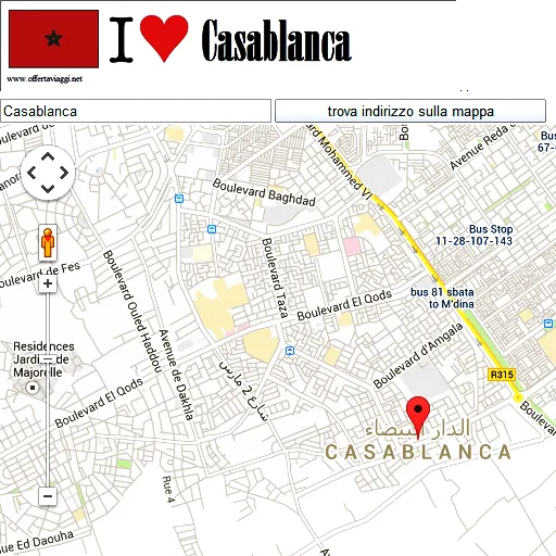 Casablanca Map | Indus Appstore | Screenshot