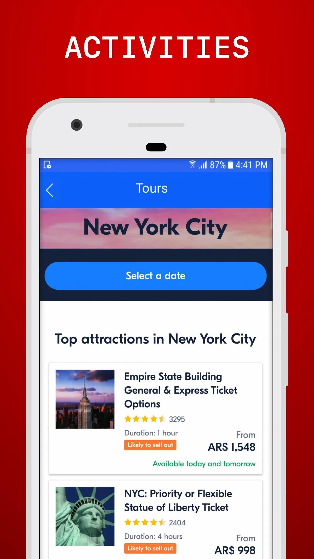 New York City Travel Guide | Indus Appstore | Screenshot