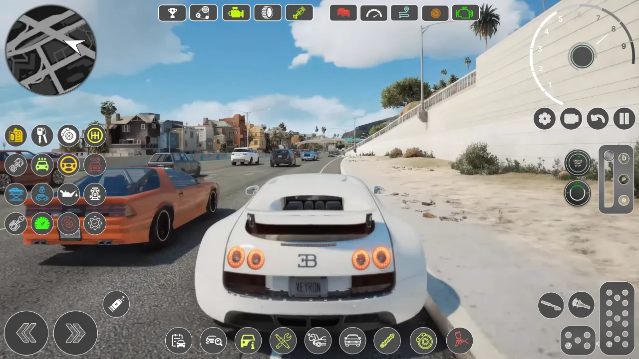 City Drag Racer Bugatti Veyron | Indus Appstore | Screenshot