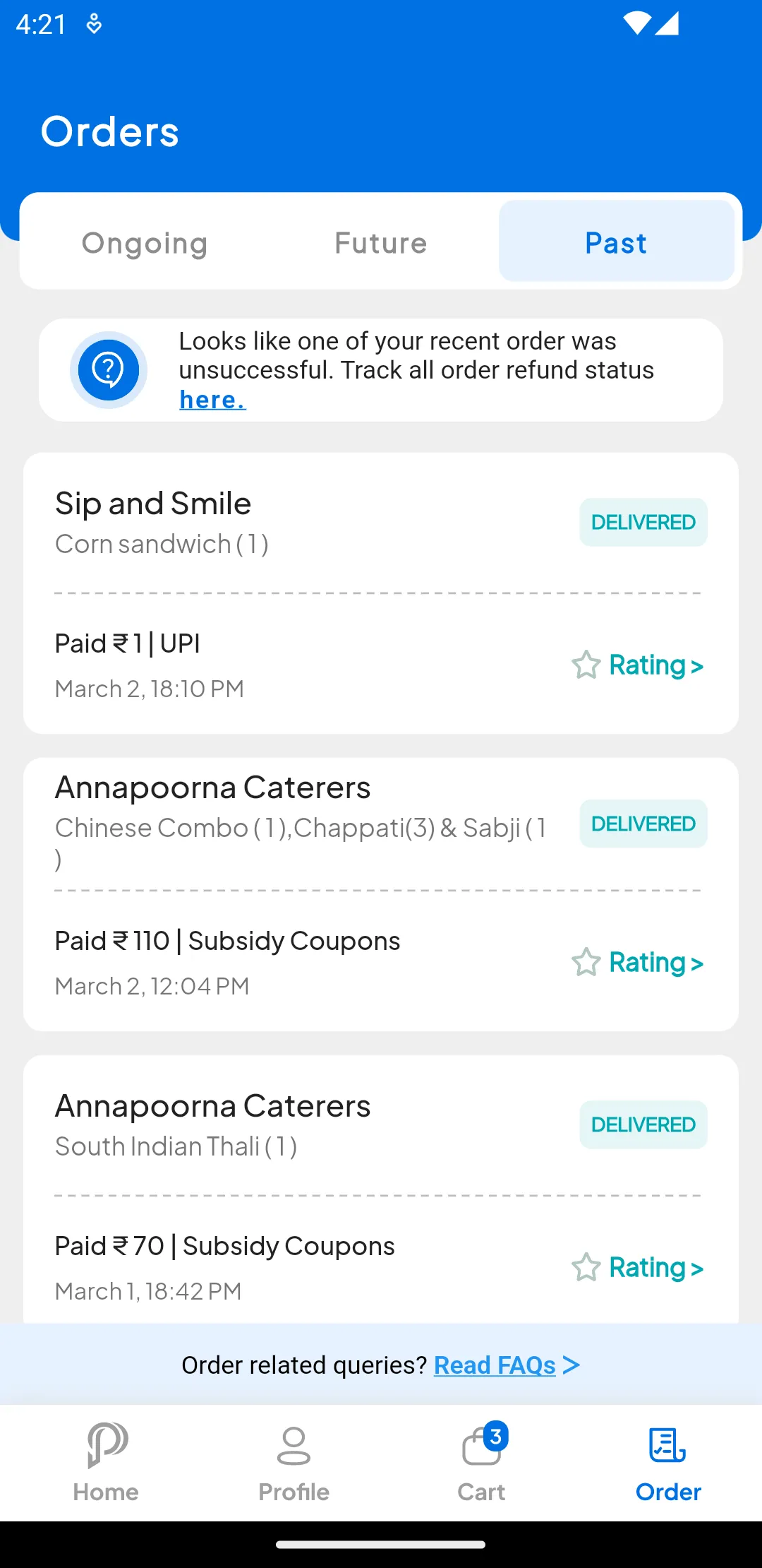 Platos - Cafeteria Redefined | Indus Appstore | Screenshot
