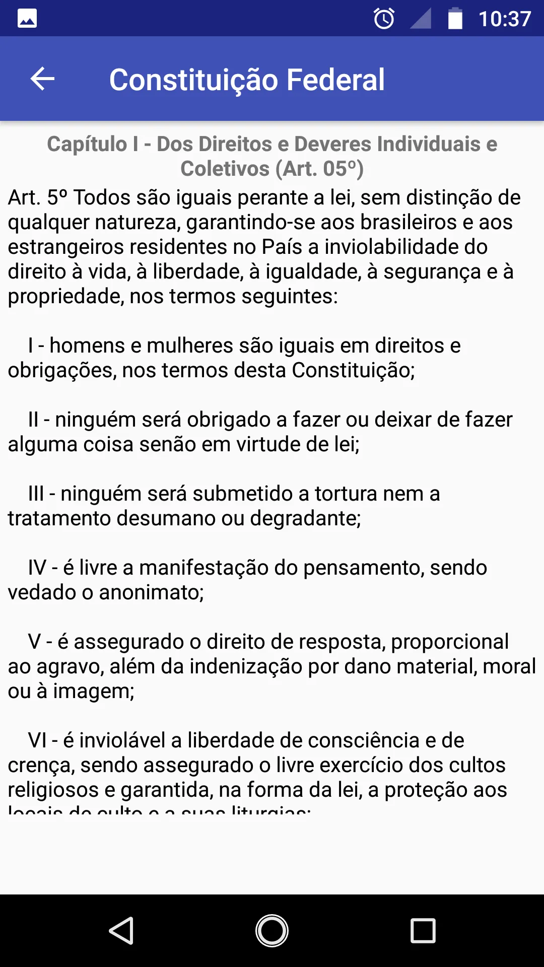 Constituição Federal 2025 | Indus Appstore | Screenshot