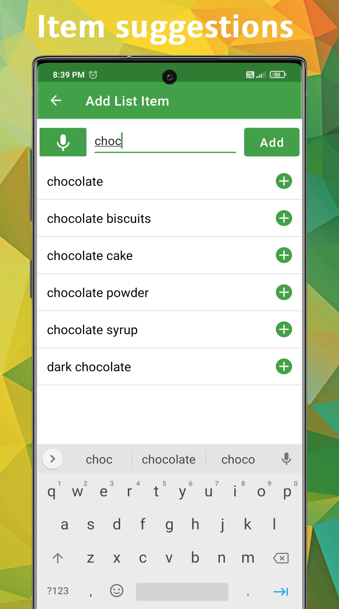 OurList - My Grocery List | Indus Appstore | Screenshot