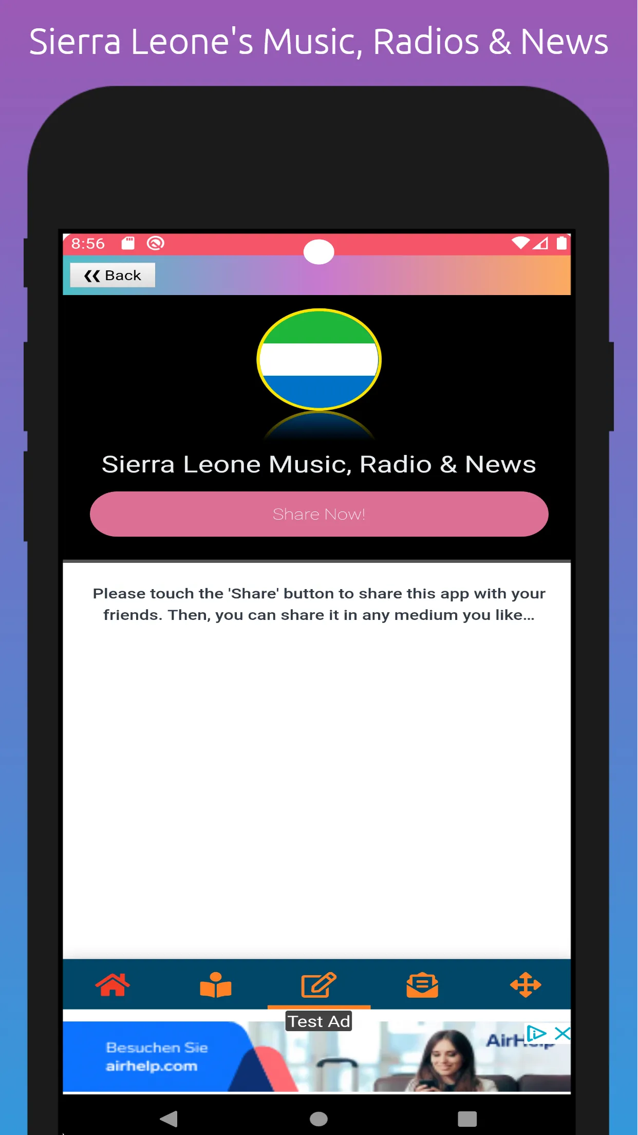 Sierra Leone's Music & Radios | Indus Appstore | Screenshot