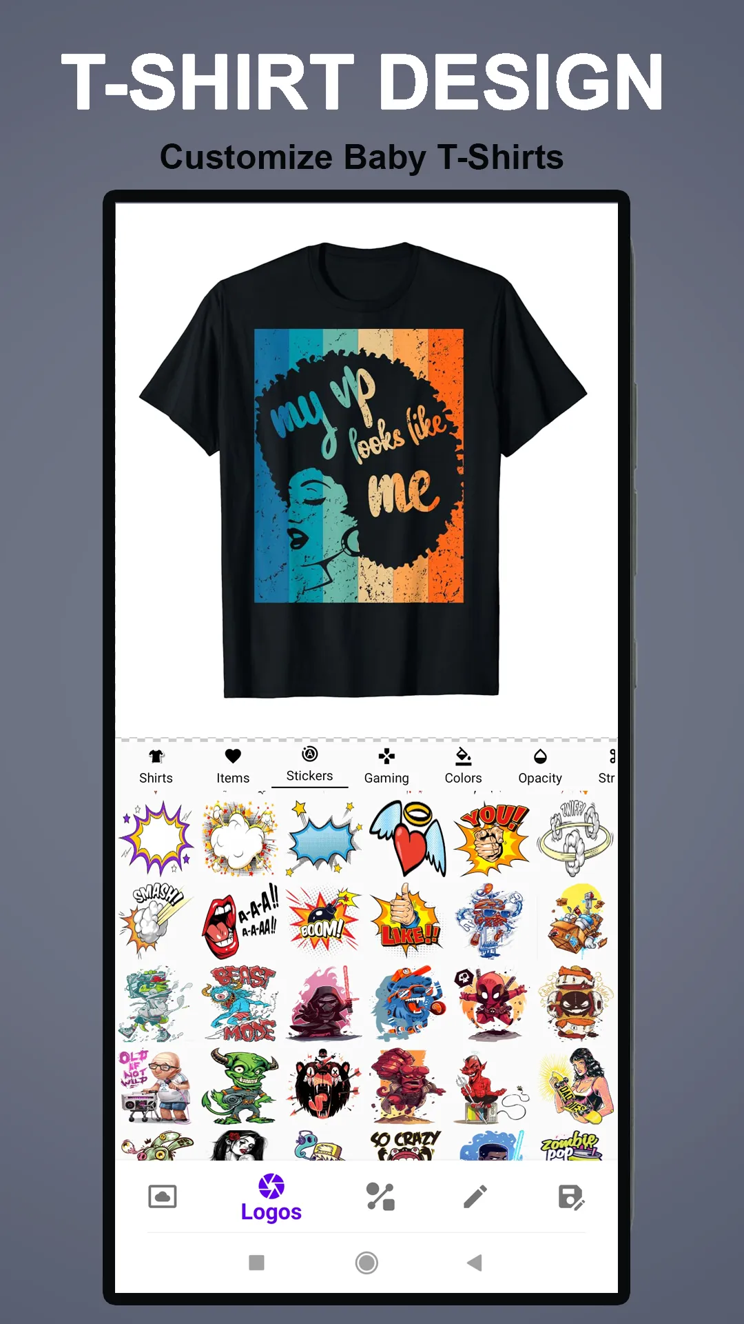 T-shirt design - Custom Shirt | Indus Appstore | Screenshot