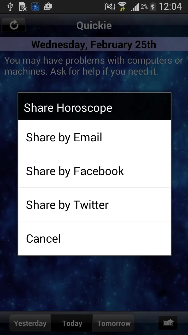 Horoscopes by Astrology.com | Indus Appstore | Screenshot