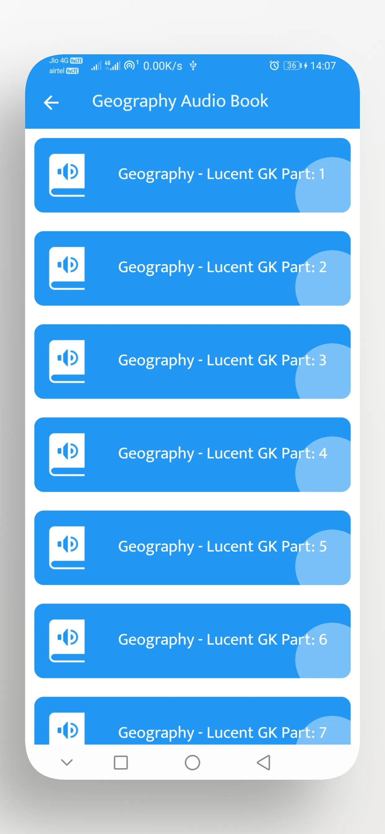 Lucent GK Audiobook 2024 hindi | Indus Appstore | Screenshot