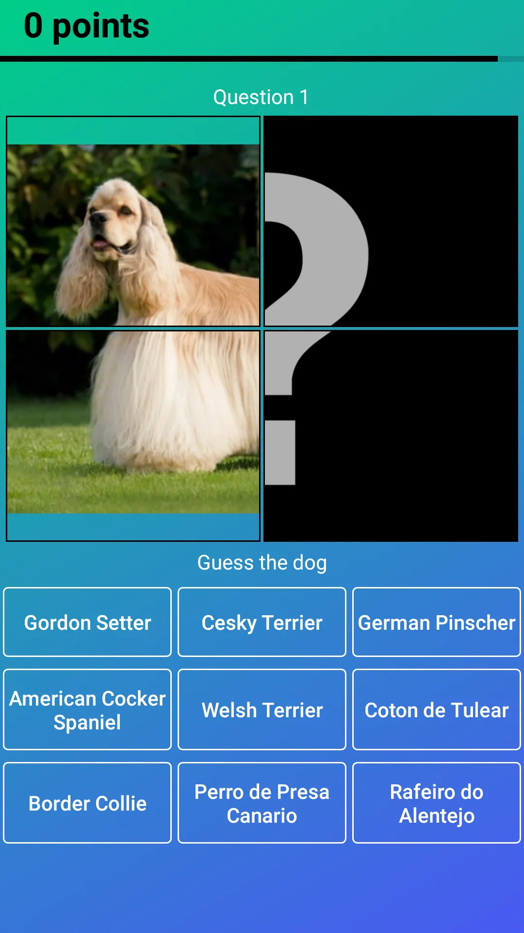 Dog Quiz: Guess the Breed — Ga | Indus Appstore | Screenshot