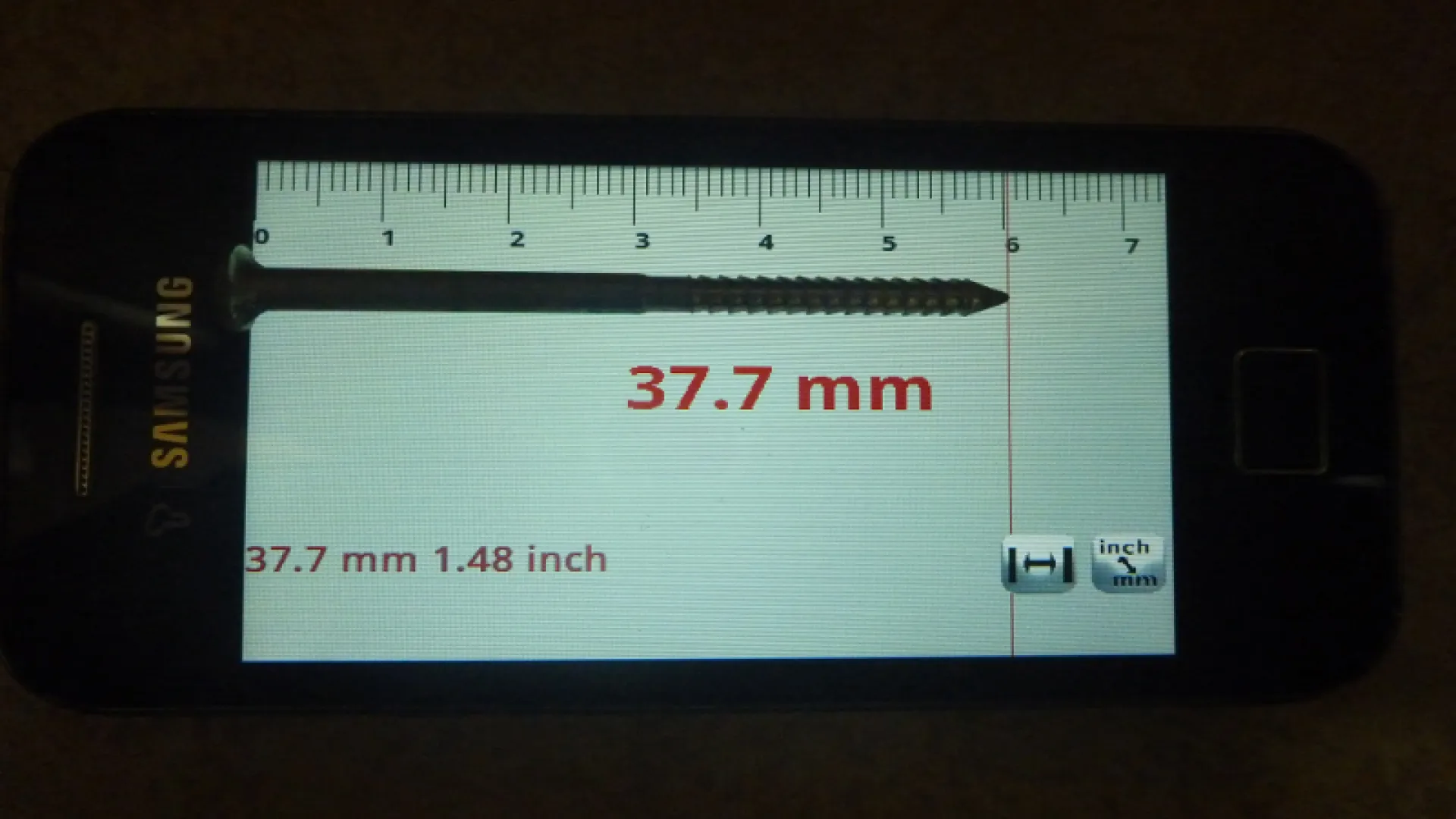 MM Ruler: Measuring Tape | Indus Appstore | Screenshot